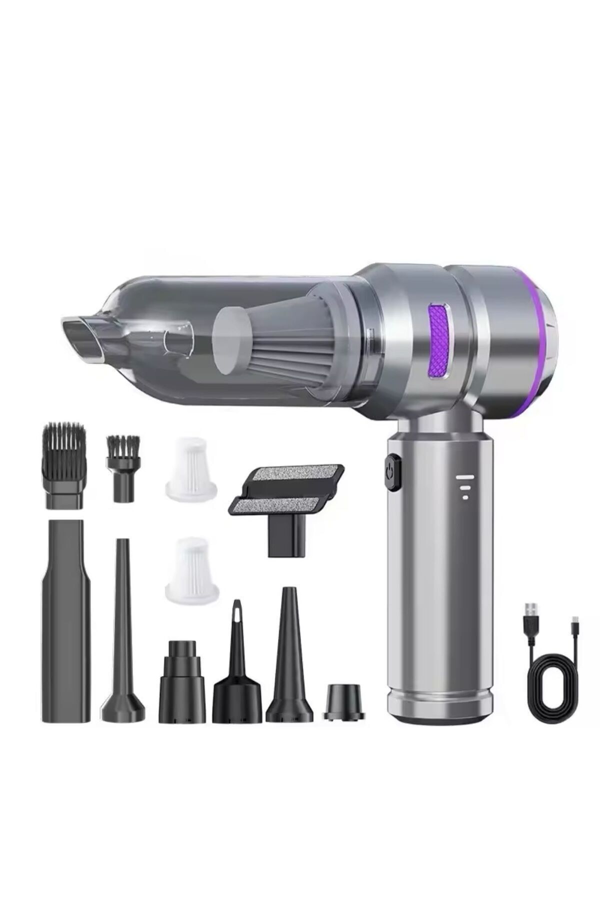 teknotrust fortrek 17000pa Güçlü Portatif Kablosuz Mini Araç Süpürgesi R-01 2 Yıl İthalatçı Garantili fortrek
