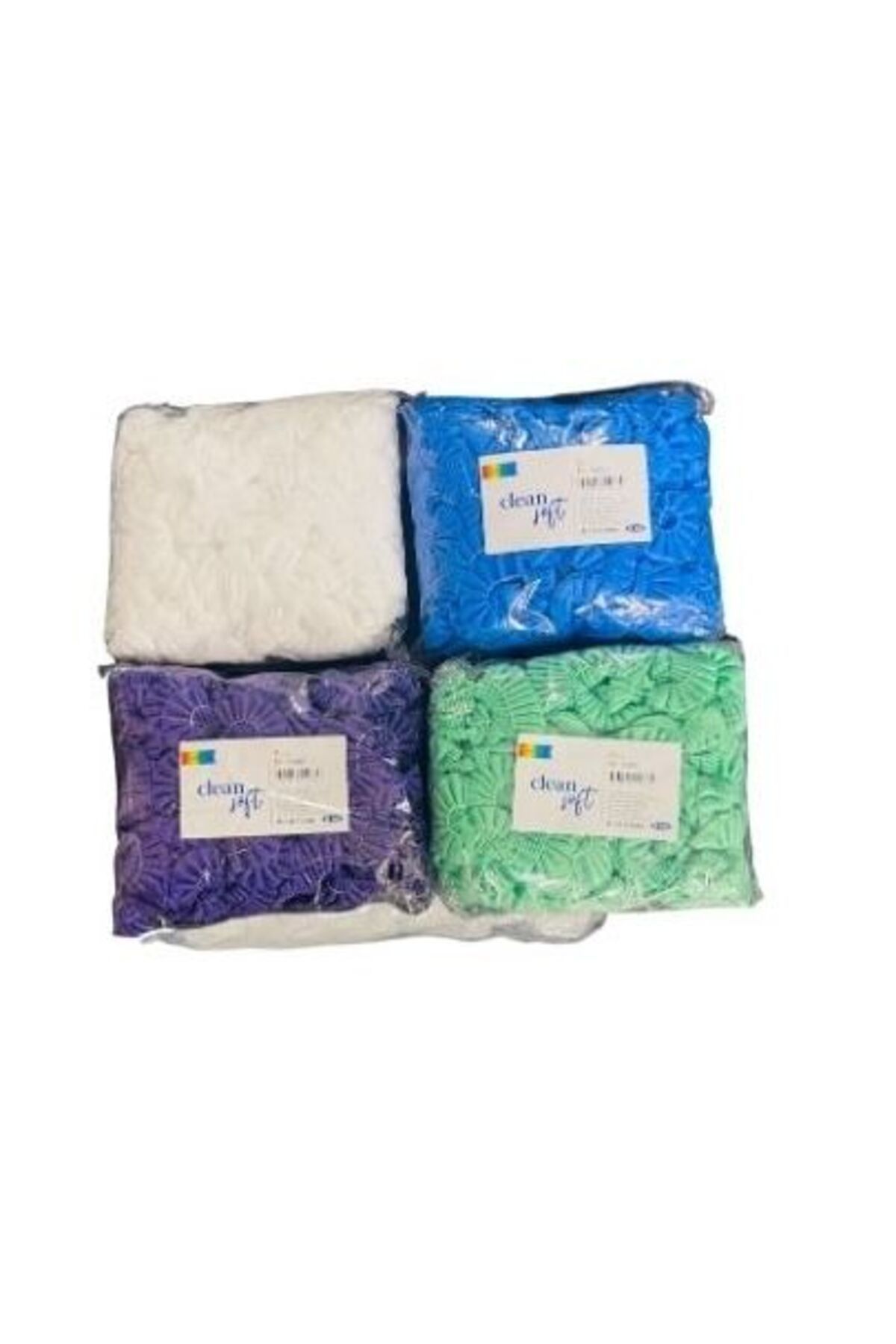 REMONT Clean Soft Saç Bonesi 50 Li Paket (Renkli-Beyaz)