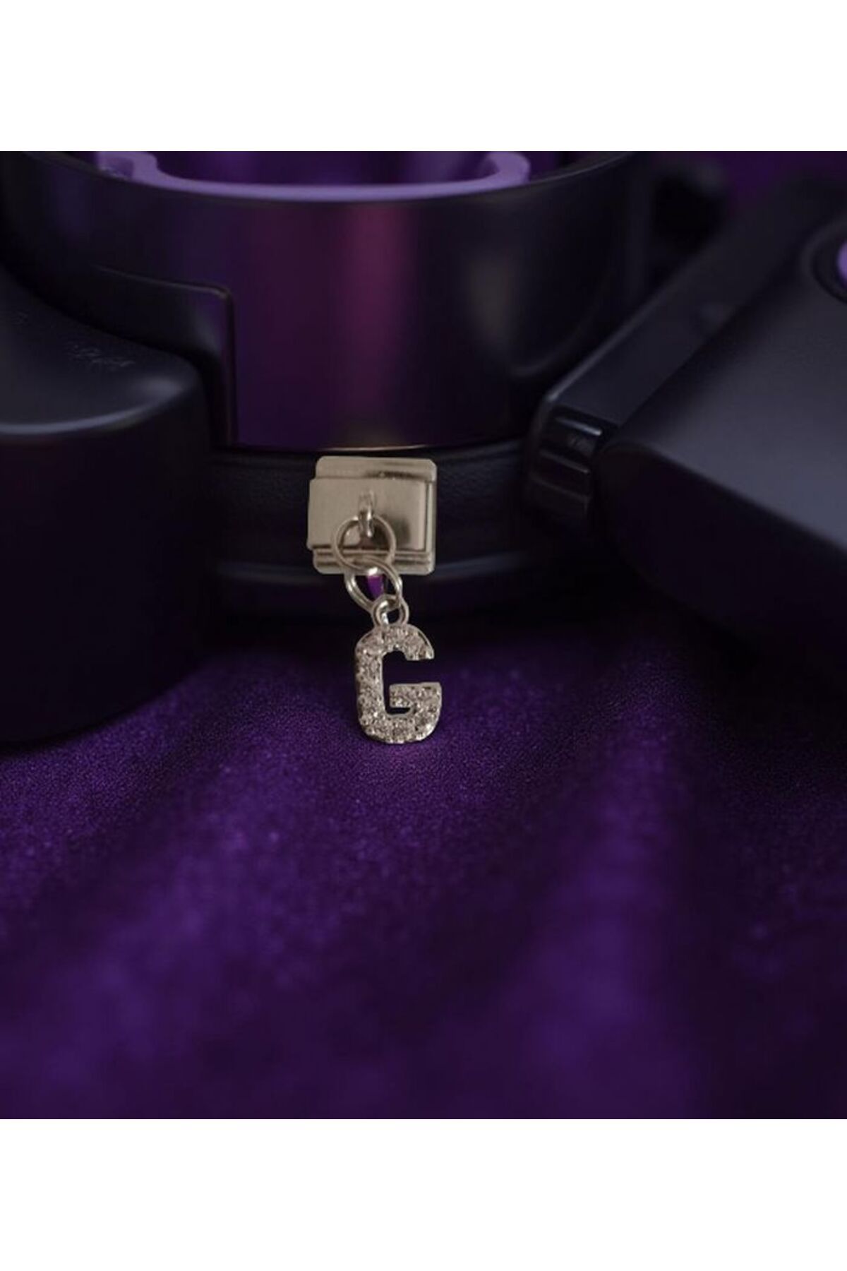 MSBTAKI Stainless Steel Italyan Charm G Harfi 316l Çelik Paslanma Ve Kararma Yapmaz