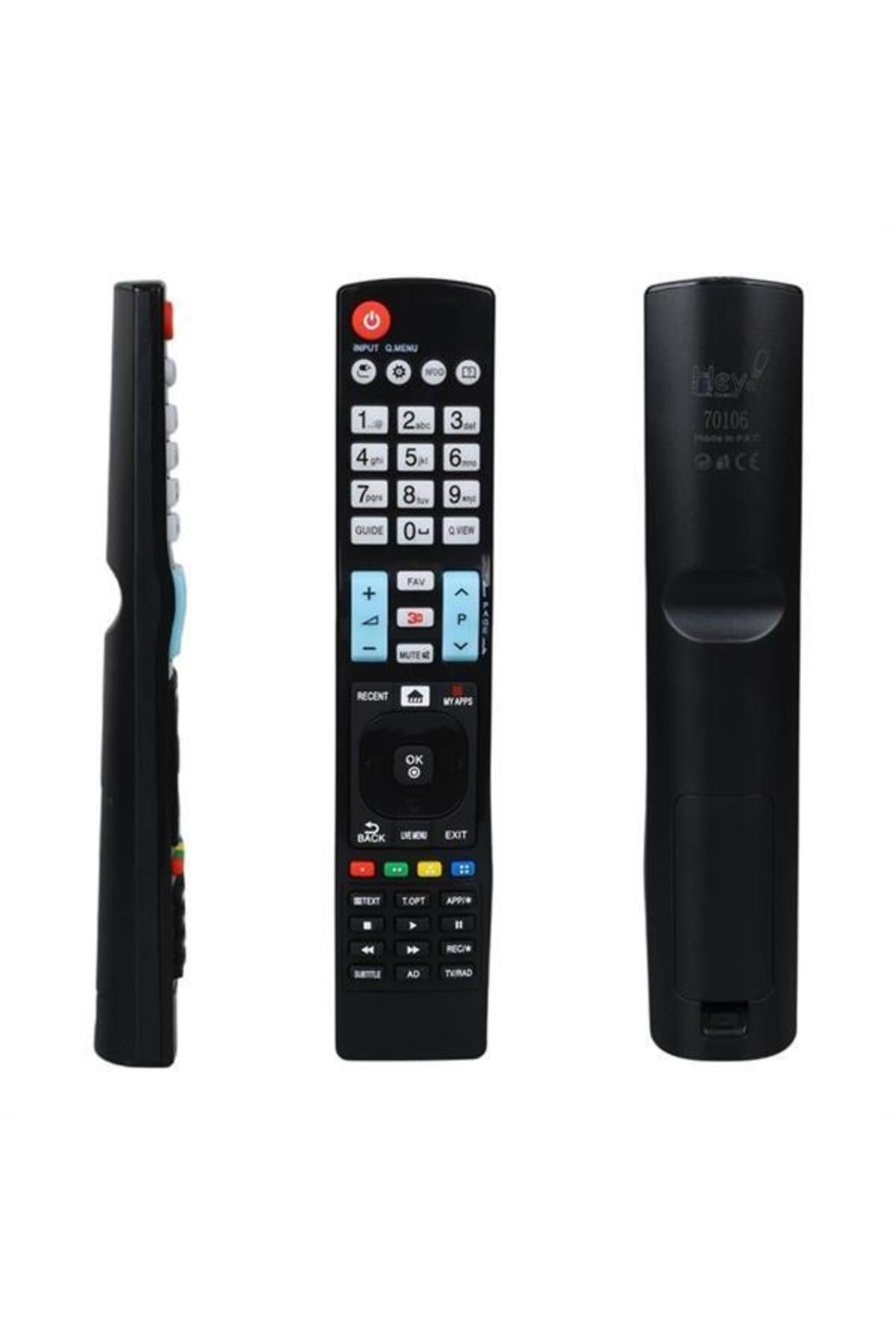 Emperium Hey LG Küçük Kalıp AKB74455403 Smart MY Apps Tuşlu Lcd Led TV Kumanda