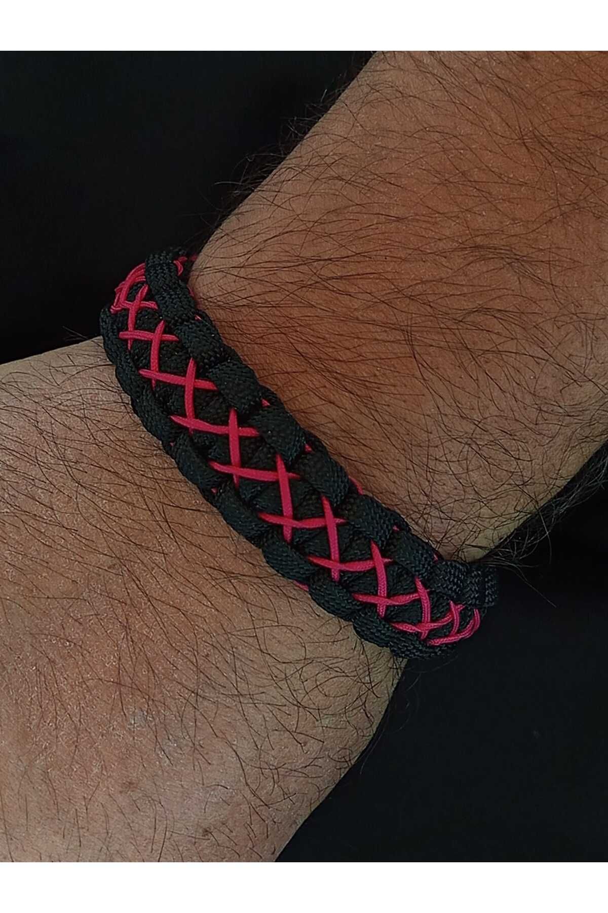 CAPPAPARACORD PEMBE ÇAPRAZ BİLEKLİK