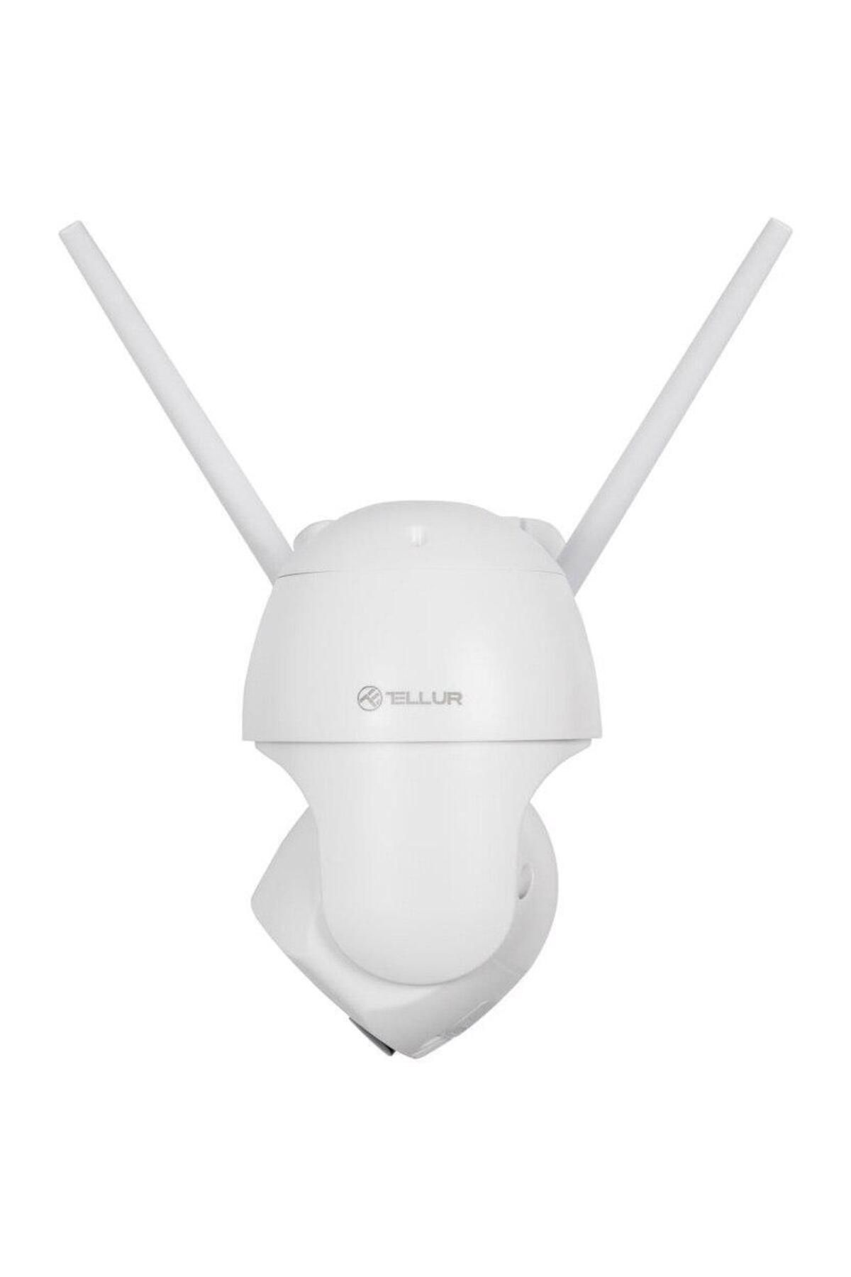 TELLUR-Cameră solară inteligentă WiFi 3MP 2K UHD, Pan/Tilt, Detecție mișcare PIR, Viziune nocturnă color 5