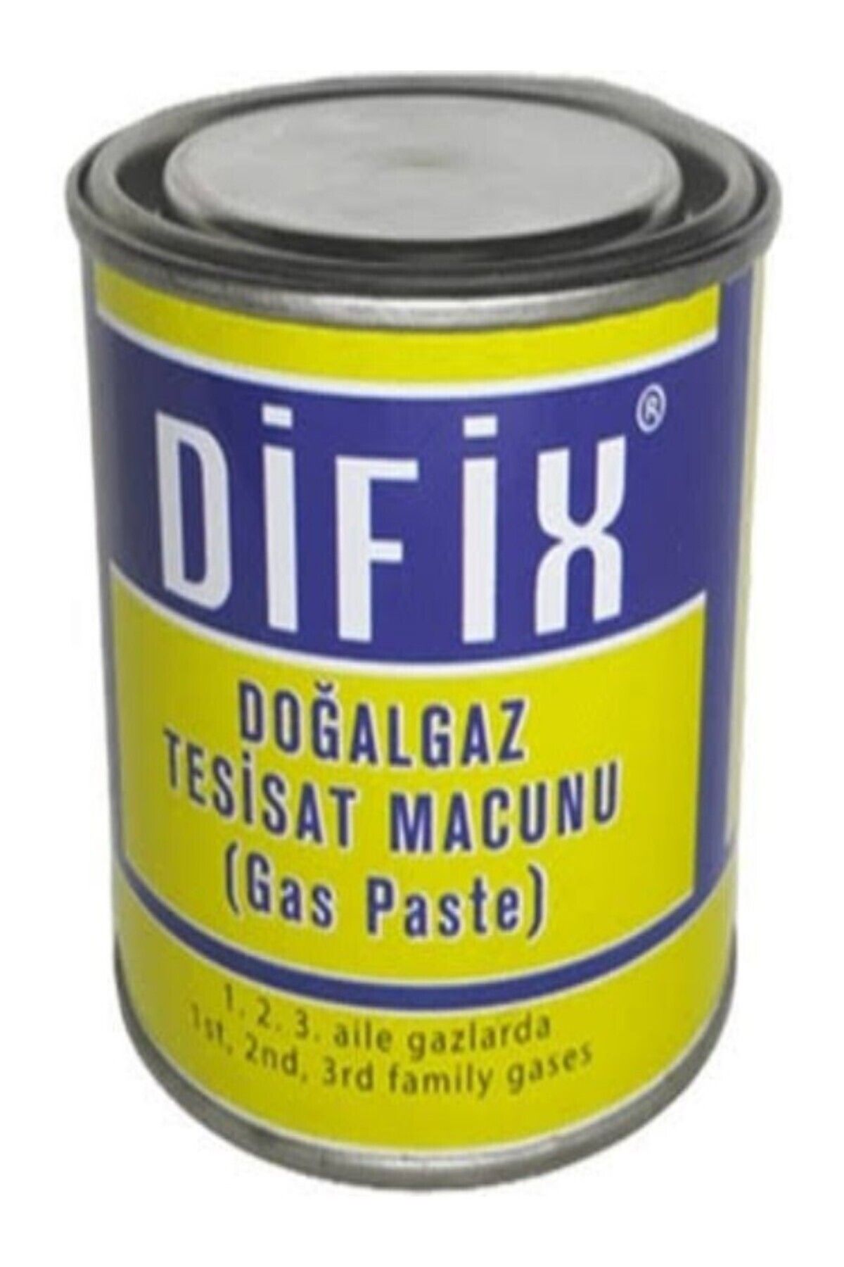 fiba teknik Difix Doğalgaz Macunu Gaz Tesisat Macunu Hakwhite Ilaci 300 gr Tesisat Malzemeleri