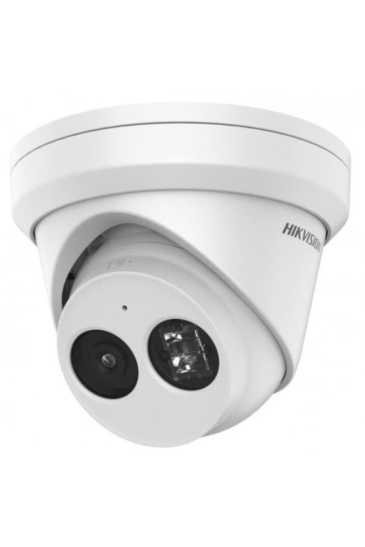 Hikvision-Cameră IP Dome 4MP DS-2CD2343G2-IU-28, obiectiv 2.8mm, IR 30m, IP67, WDR, audio 1