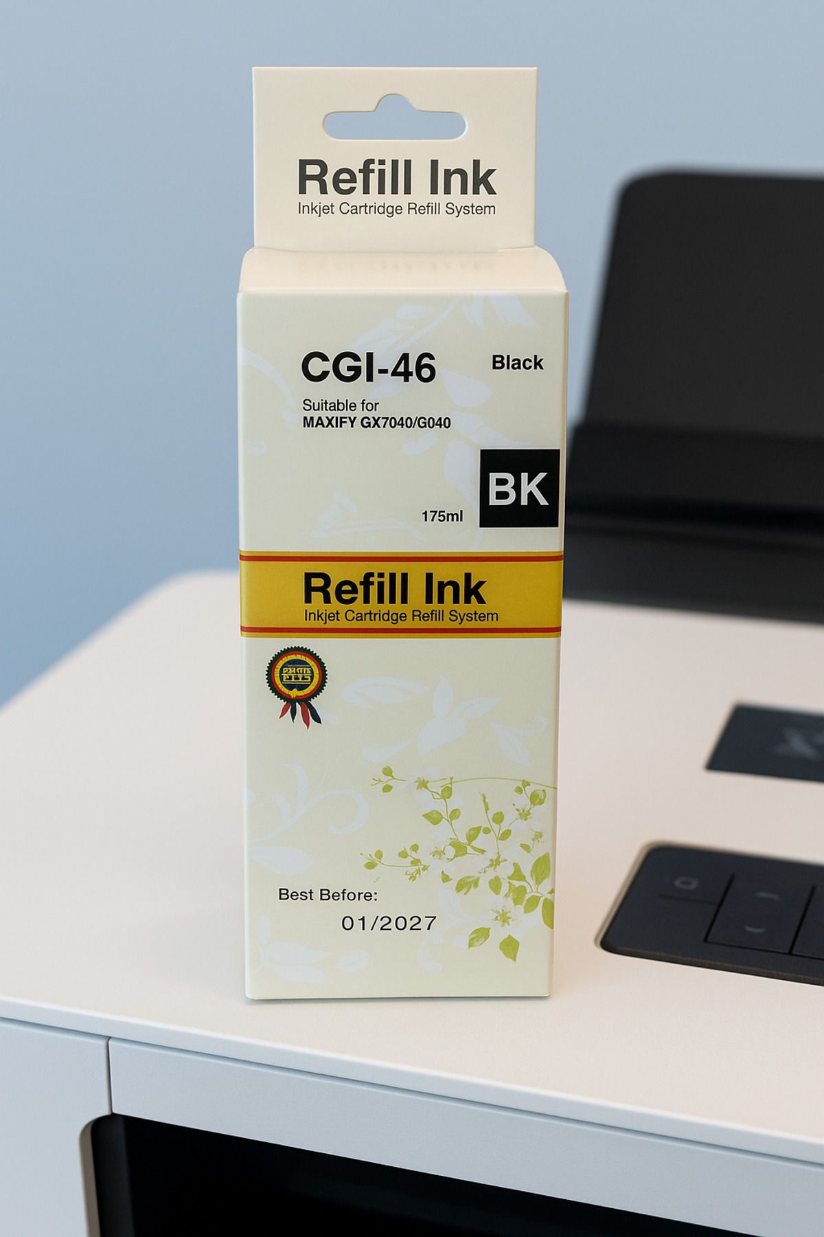 mutes Canon GI-46 Siyah Muadil Mürekkep 135 ml