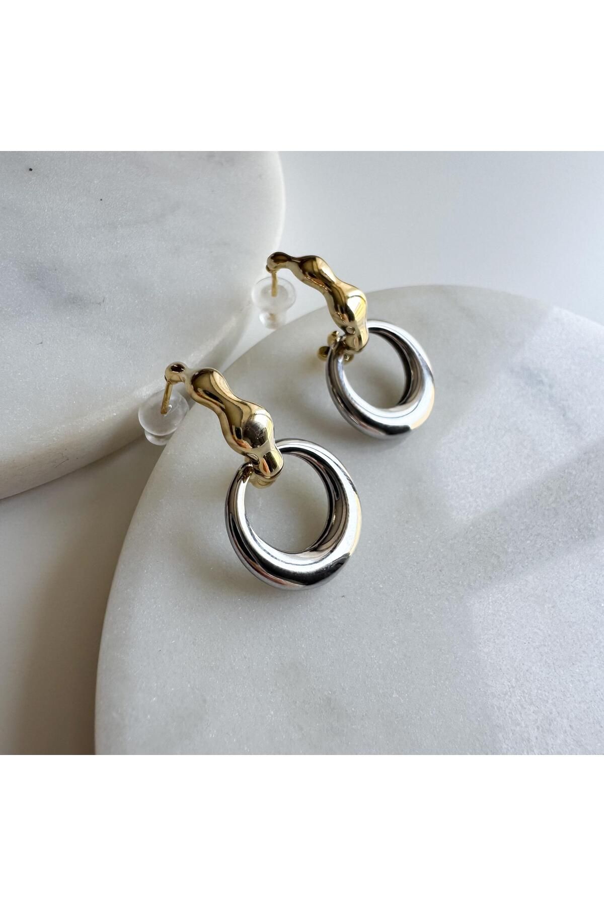 Venus Design Çelik Leyla Nelly Küpe