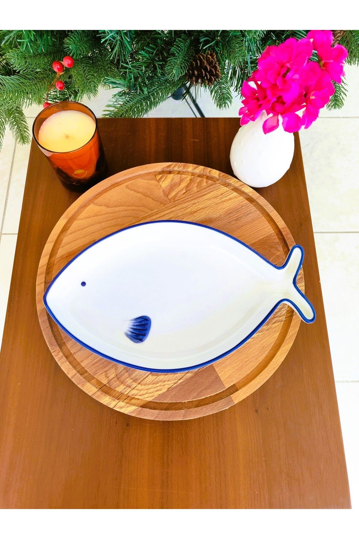 Madame Coco Marines 26 Cm Kayık Tabak