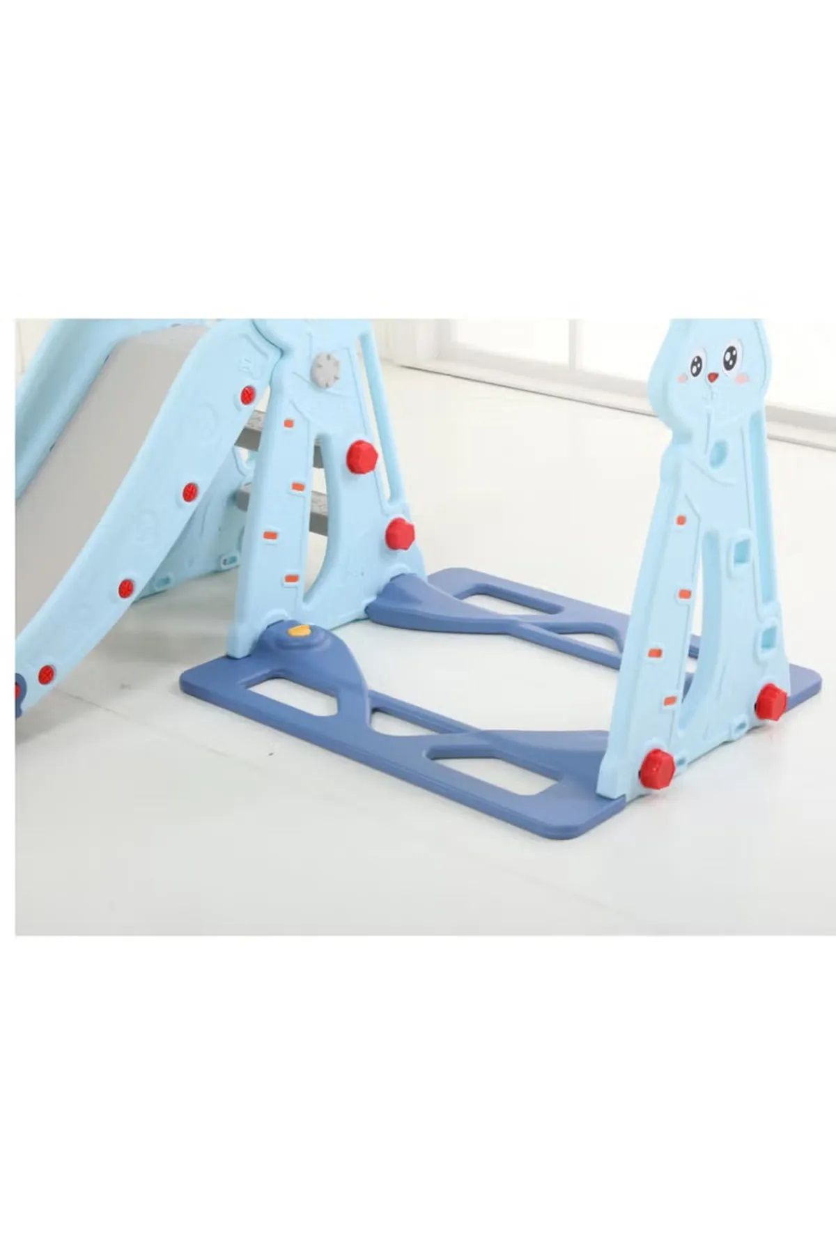 FULLJOY-Slide with swing, each rabbit shape with a basketball hoop 3*1. FJY-177 4
