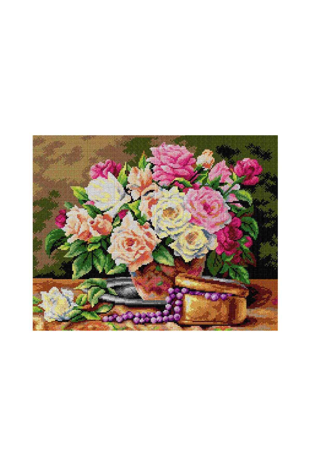 Orchidea Baskılı Goblen Güzel Güller 2645 40*50 cm