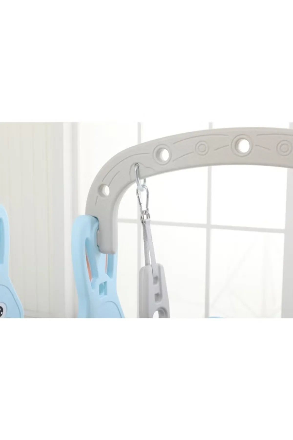 FULLJOY-Slide with swing, each rabbit shape with a basketball hoop 3*1. FJY-177 5
