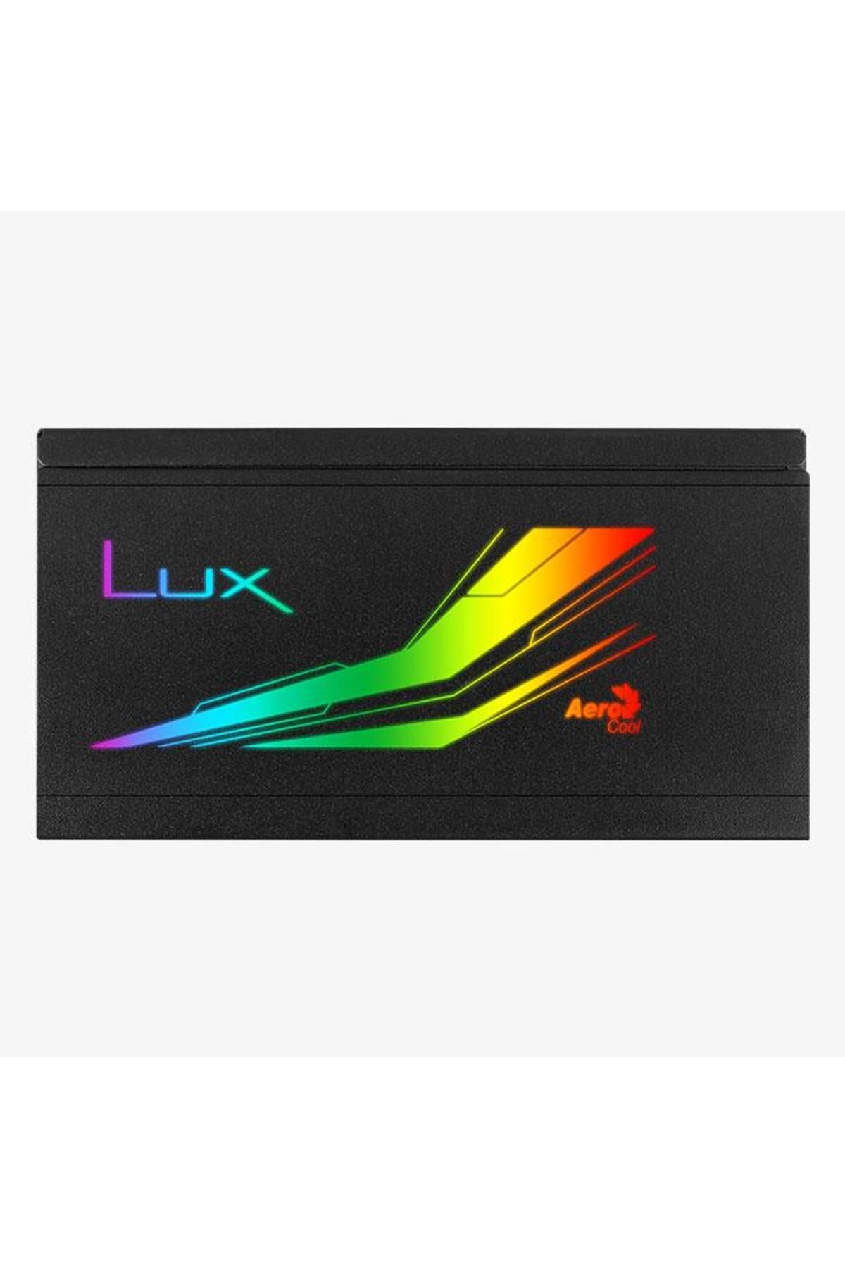 AEROCOOL-Sursa Aerocool Lux 750M, Modulara, Iluminre RGB, 80+ Bronze, 750W (Negru) 3