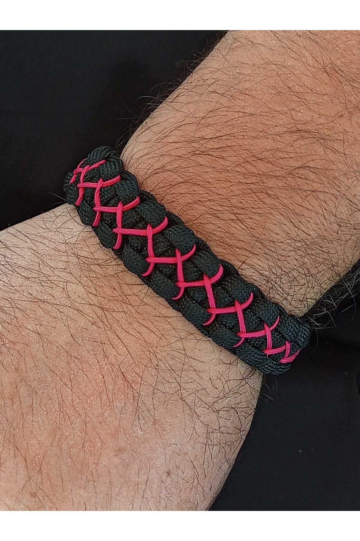 CAPPAPARACORD PEMBE ZİNCİR BİLEKLİK