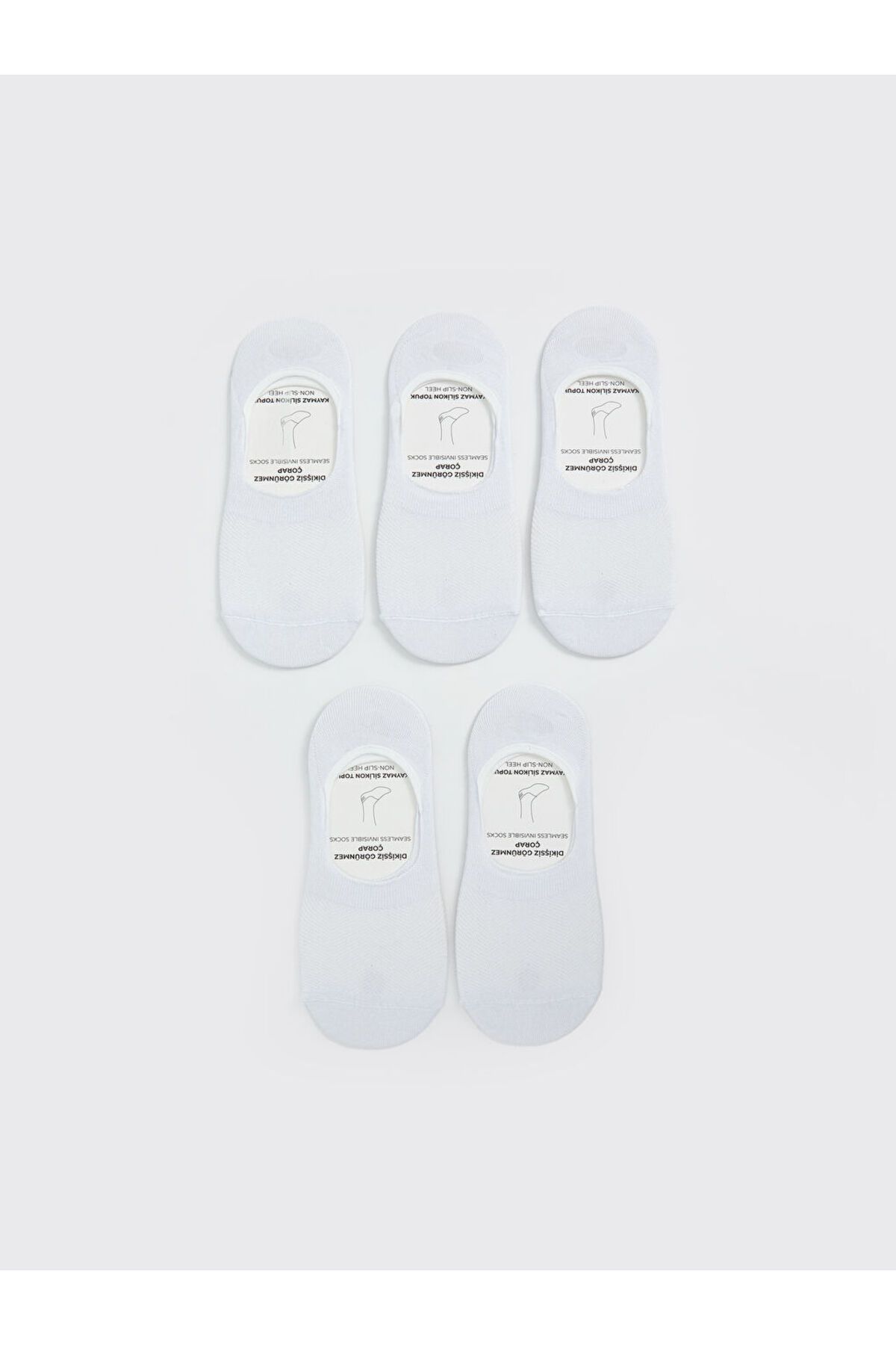 LC Waikiki Yeni Sezon Bambu Erkek Babet Corap 5'li - S5AJ91Z8