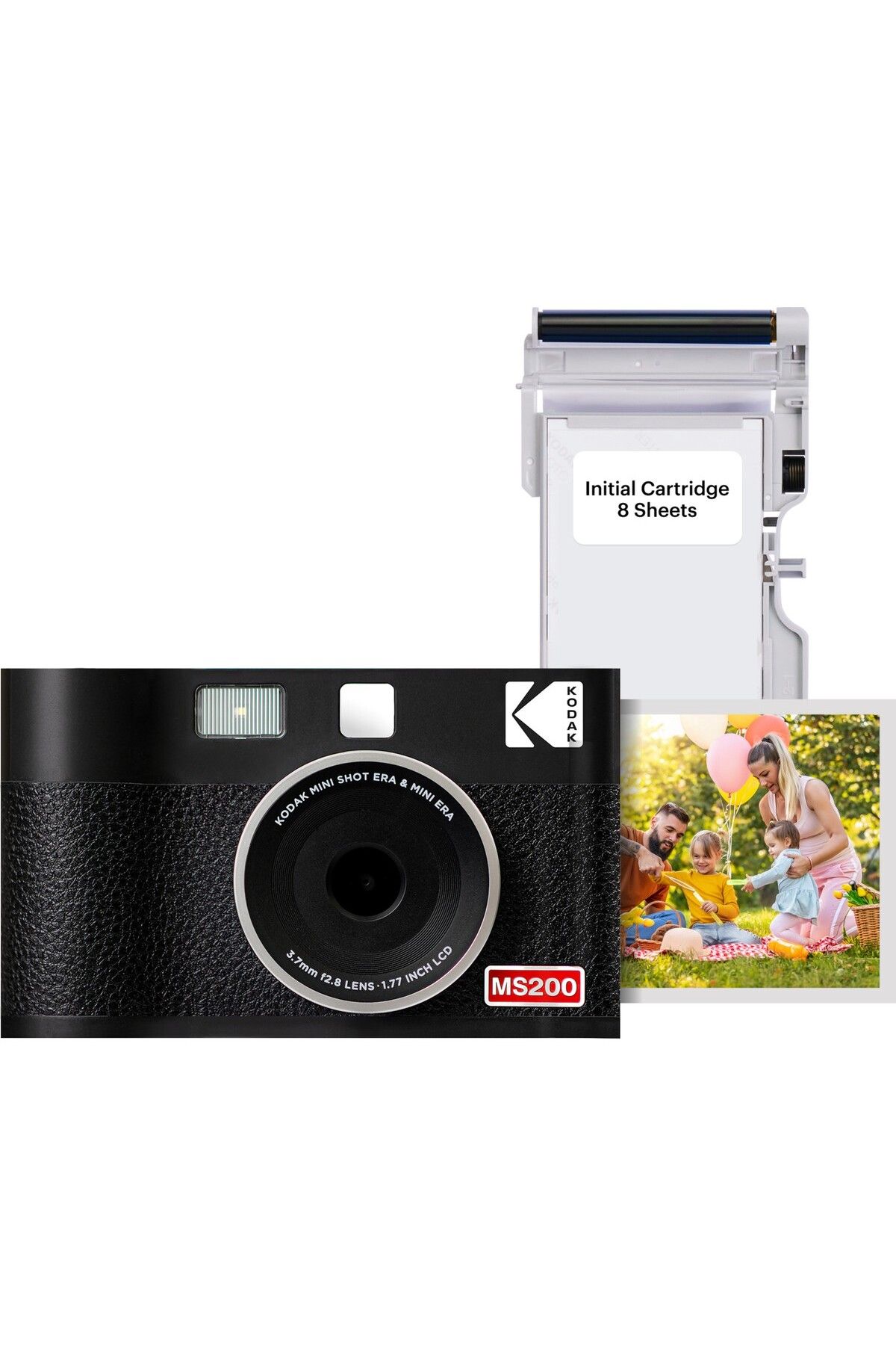 Kodak Mini Shot 2 Era - Siyah Filmli Fotoğraf Makinesi
