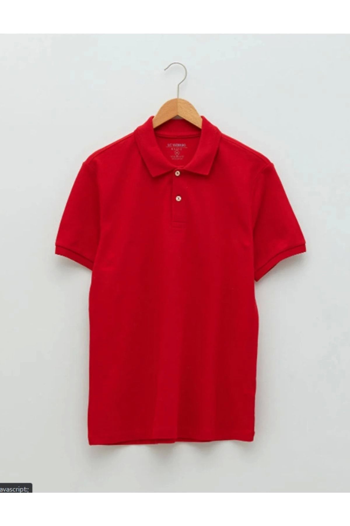 LC Waikiki Basıc Polo Yaka Kısa Kollu Pike Erkek Tişört