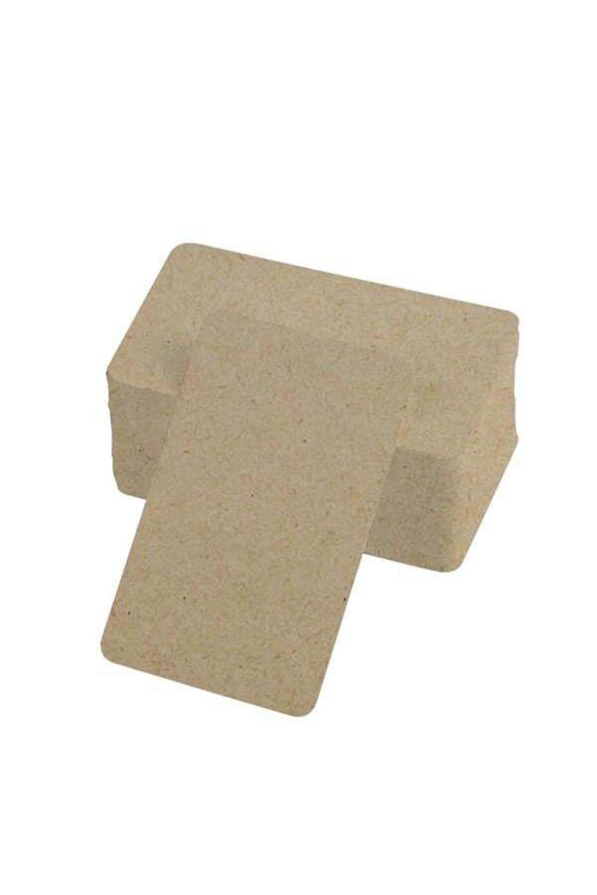 Emperium Boş Kelime Kartları 5X8 Cm - 50 Adet Oval Kenarlı | Tabu & Not Kartları - Kraft