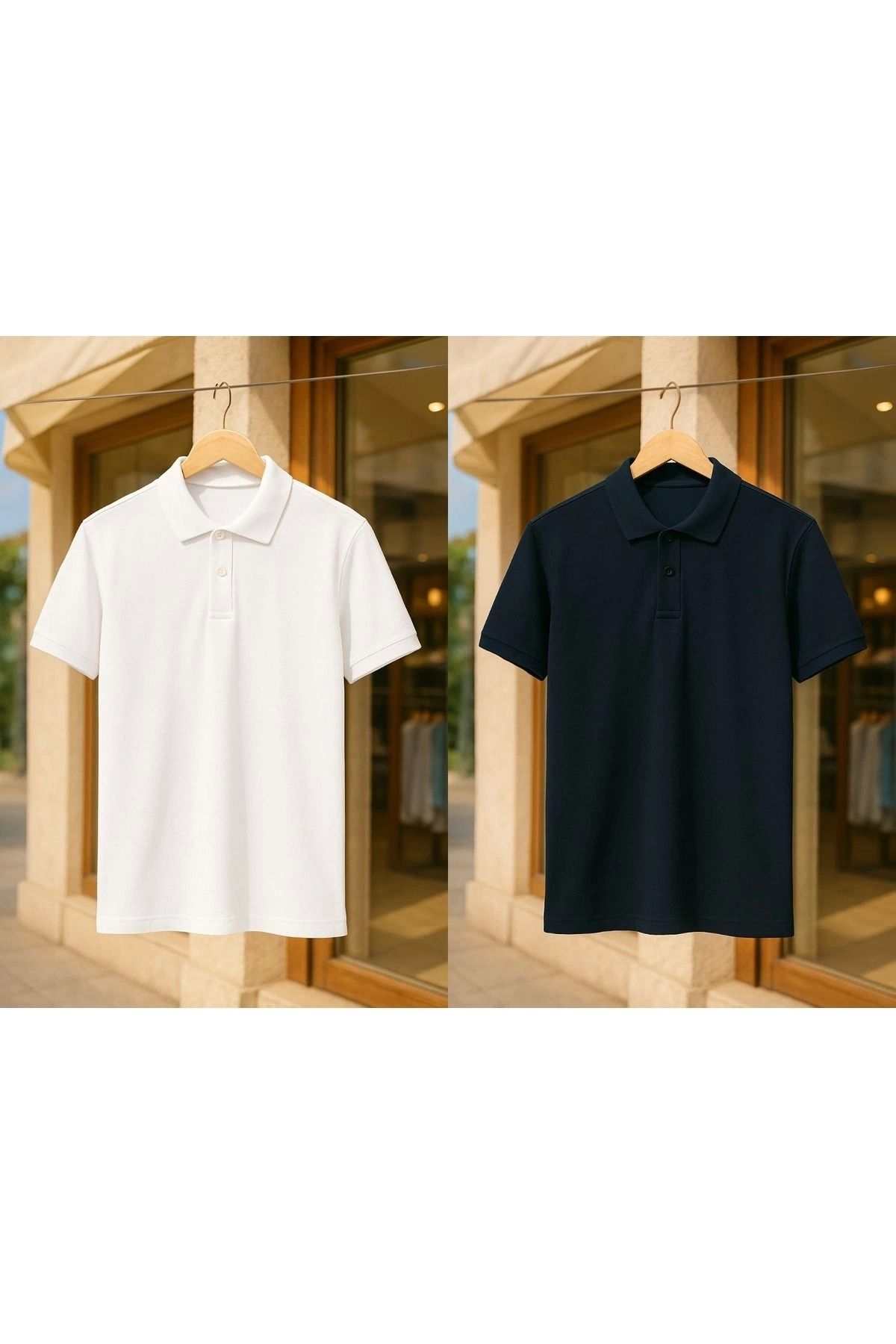 LC Waikiki LCWAIKIKI Desensiz Basic Premium Erkek Polo Yaka 2'li Paket