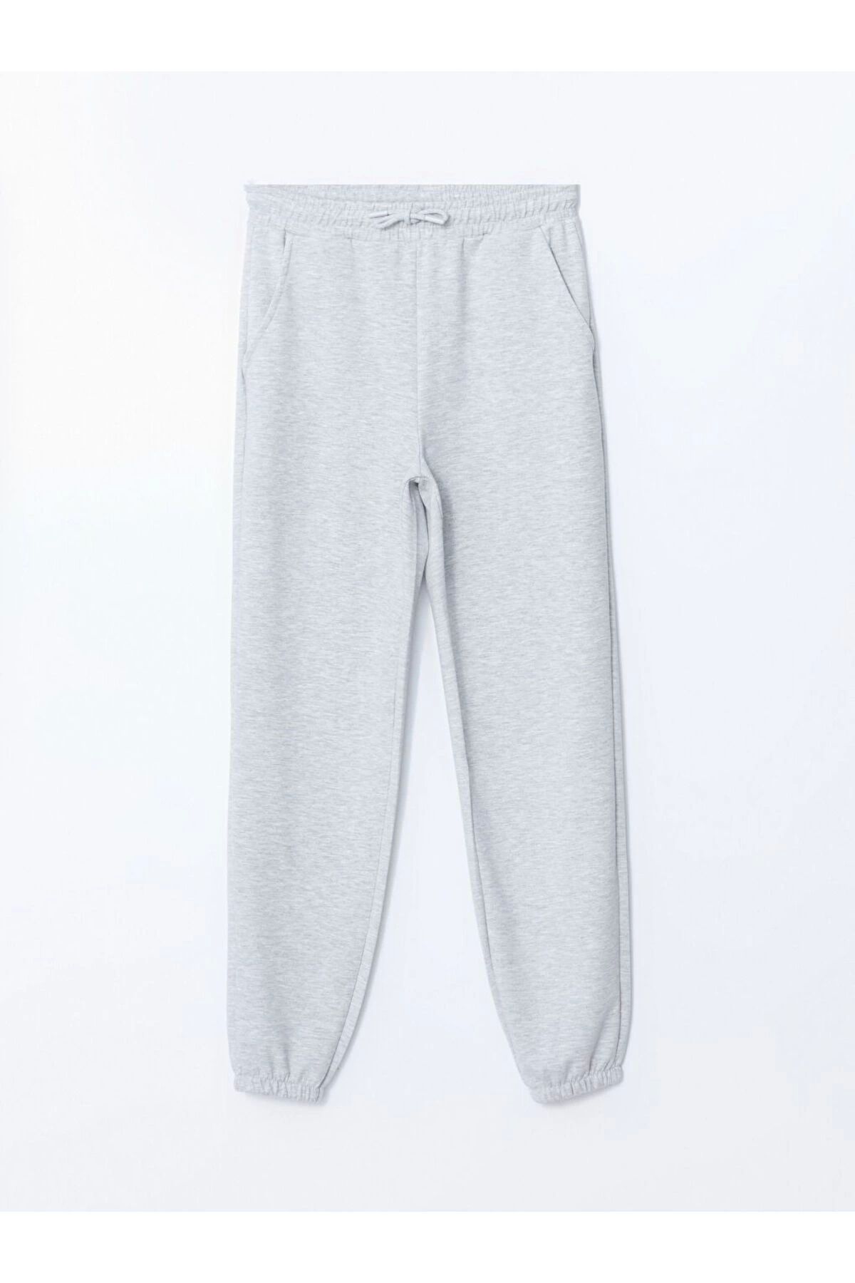 LC Waikiki LCWAIKIKII Beli Lastikli Kadın Jogger Eşofman Altı S5BN70Z8NVY