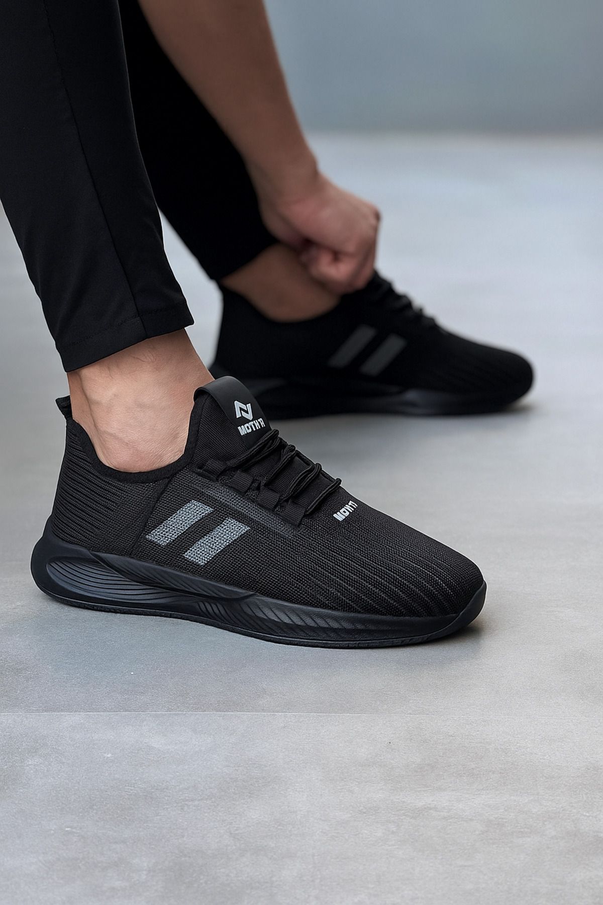 Noyfa taban kalın bez ayakkabı sneaker ayakkabı erkek spor bez spor