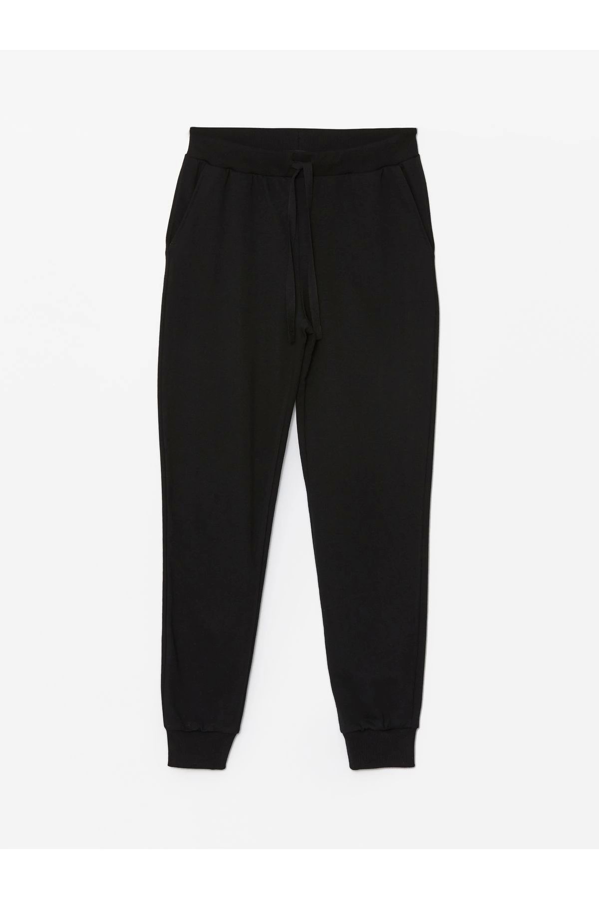 LC Waikiki LCWAIKIKI Kadın Beli Lastikli Düz Jogger Eşofman Altı