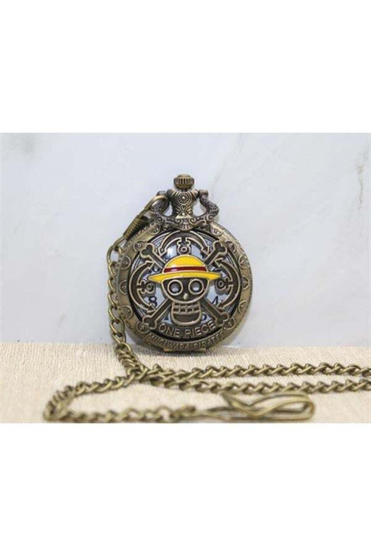 Emperium One Piece Tasarımlı Köstekli Saat