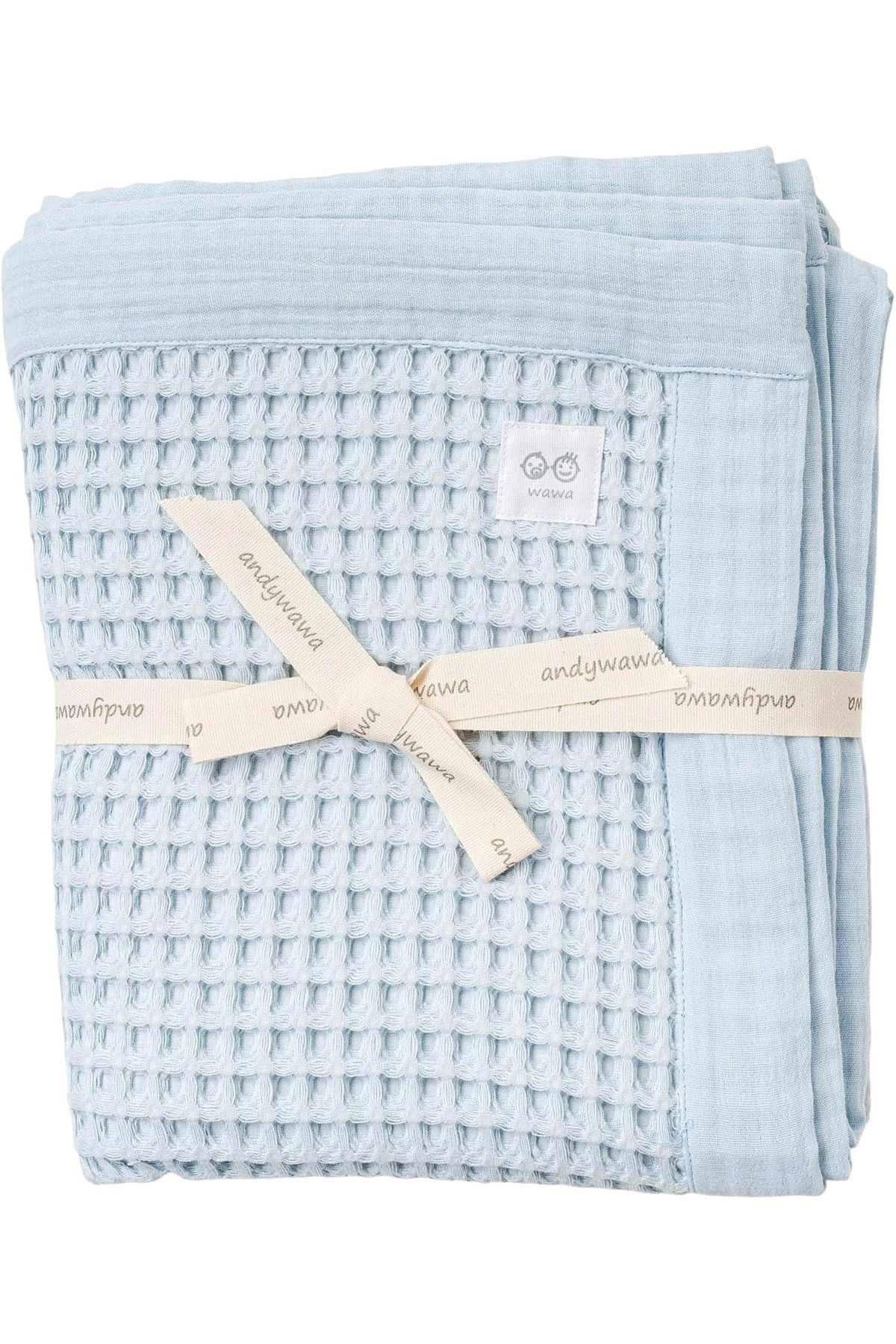 Akm Life Ac25887 100x120 Pike Home Bebek Battaniye Blue