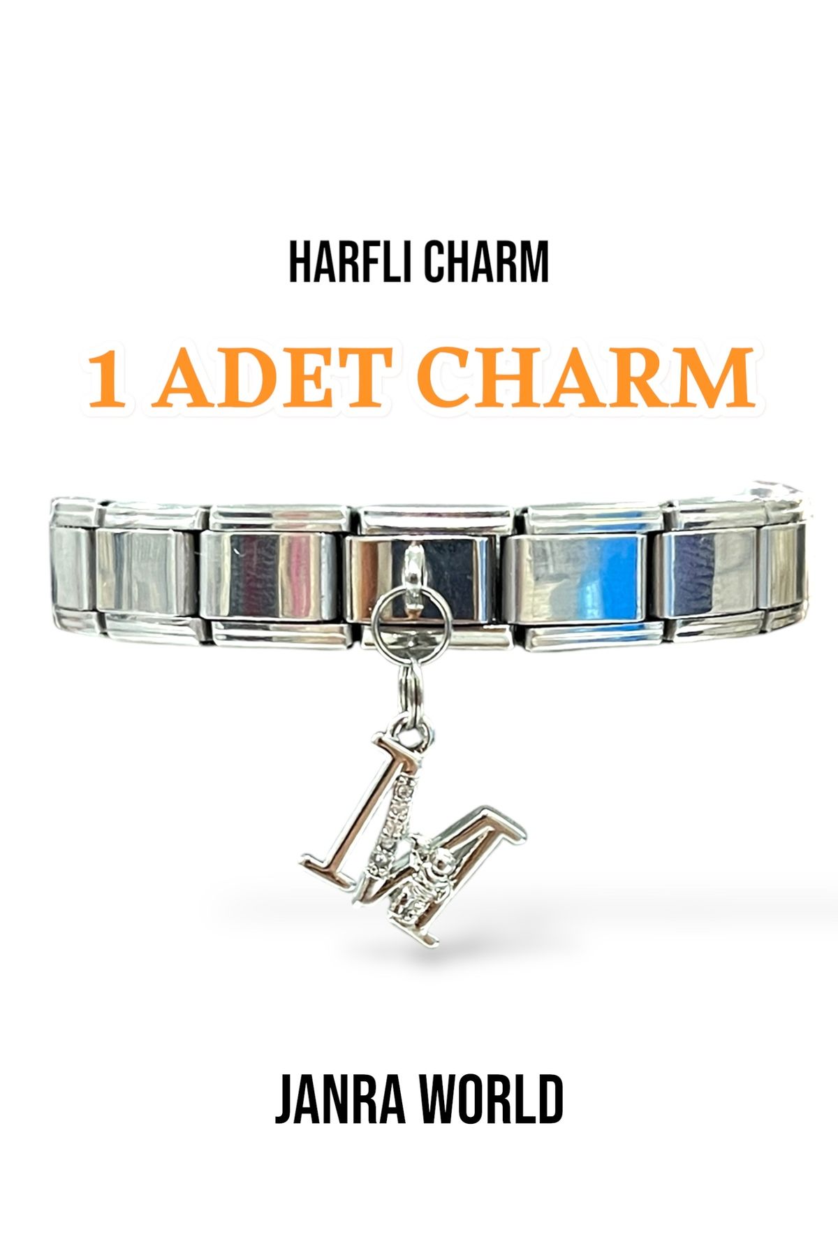 JANRA WORLD Charm Modelleri - İtalyan Charm | Sallantılı & Sallantısız | 0.9 mm Charm Bileklik Uyumlu