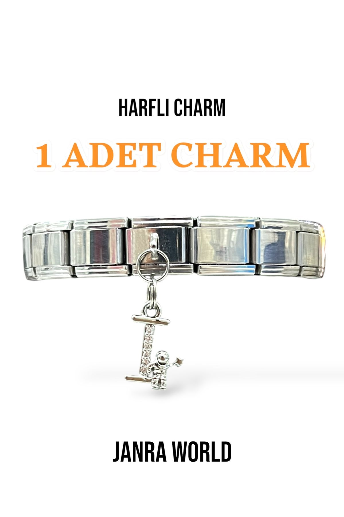 JANRA WORLD Charm Modelleri - İtalyan Charm | Sallantılı & Sallantısız | 0.9 mm Charm Bileklik Uyumlu