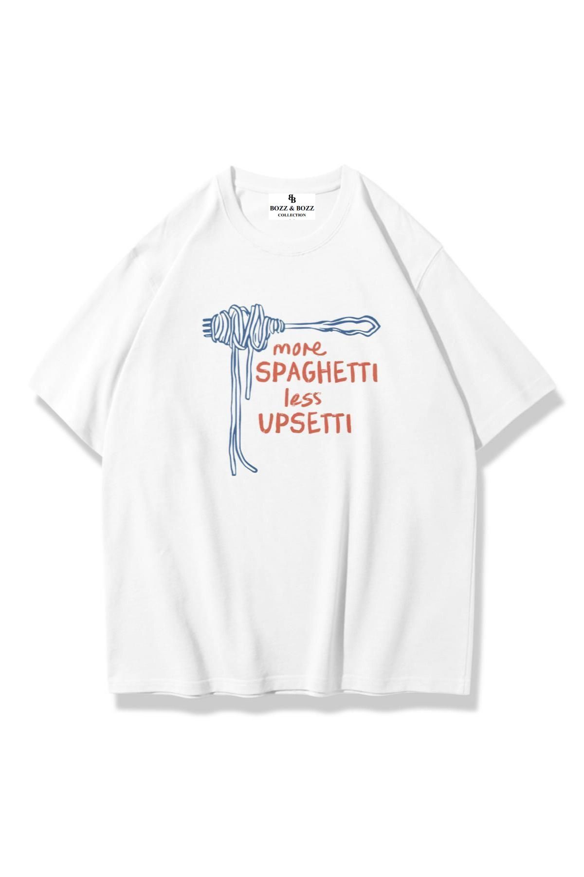 Bozz&Bozz Collection Unisex Oversize More Spaghetti T-shirt