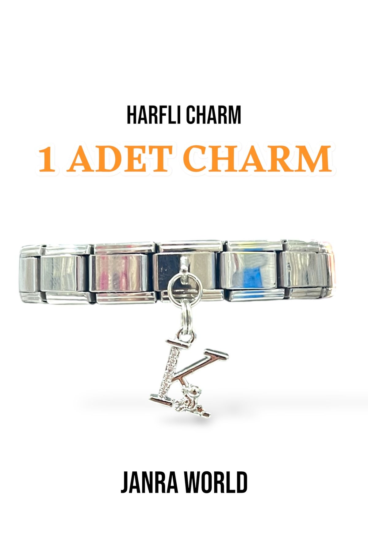 JANRA WORLD Charm Modelleri - İtalyan Charm | Sallantılı & Sallantısız | 0.9 mm Charm Bileklik Uyumlu