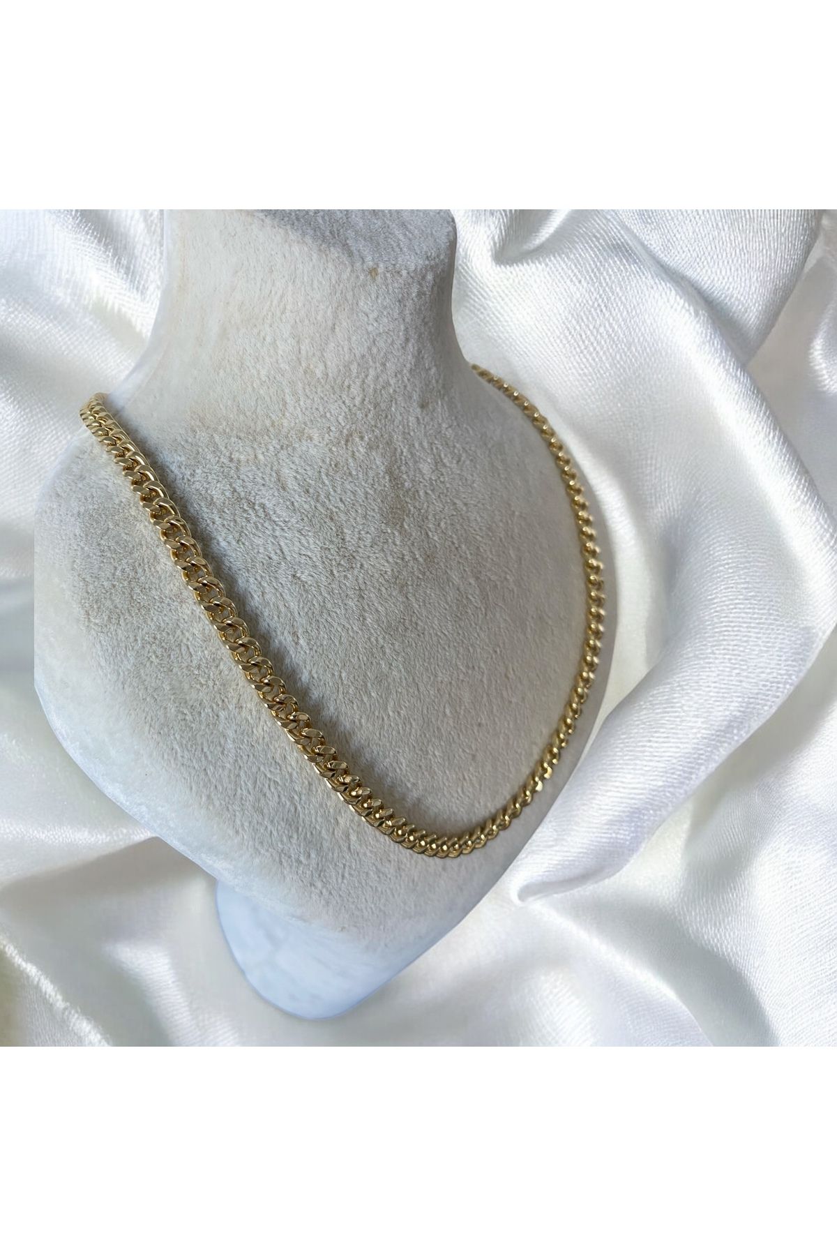 RAYM ACCESSORIES ALTIN KAPLAM KLASIK ÇELİK ZİNCİR