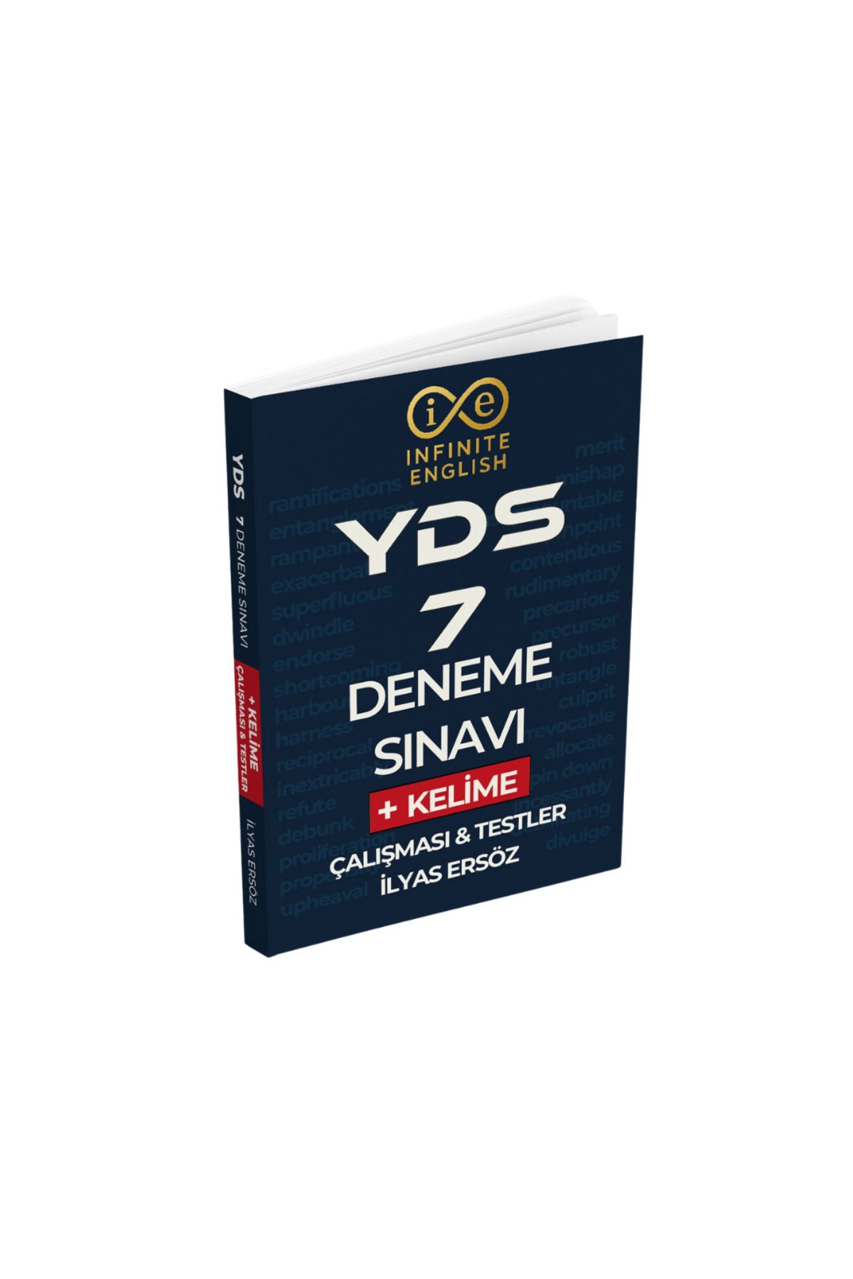 Dizgi Kitap YDS 7 Deneme Sınavı, Kelime Çalışması ve Testler İlyas Ersöz Infinite English