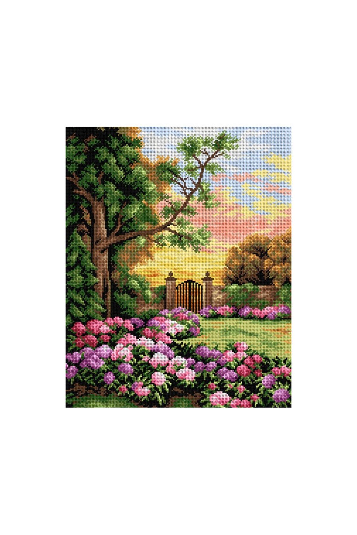 Orchidea Baskılı Goblen Bahçe 2265*50 cm