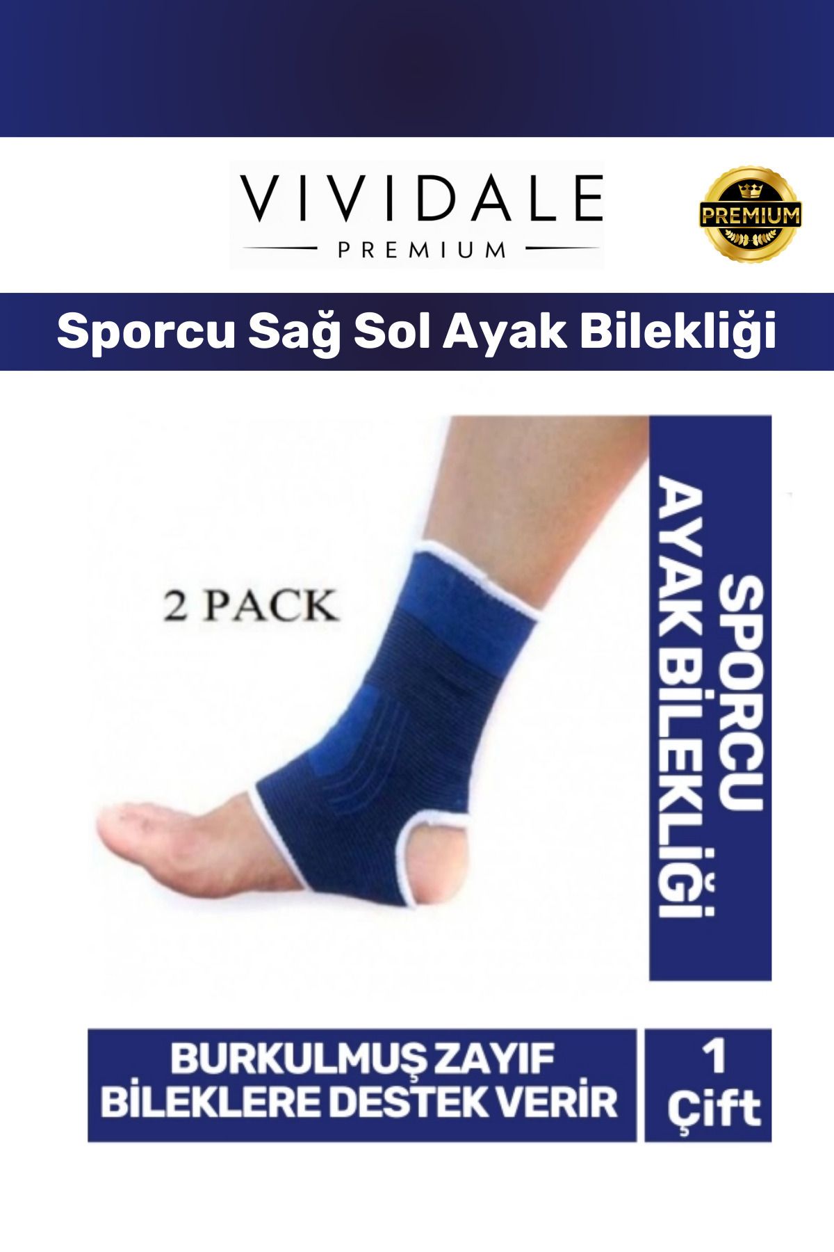 AboutThePerfect Özel Tasarımlı Unisex Spor Bilekliği, Sağ ve Sol Ayak İçin Destekli, Şık ve Rahat