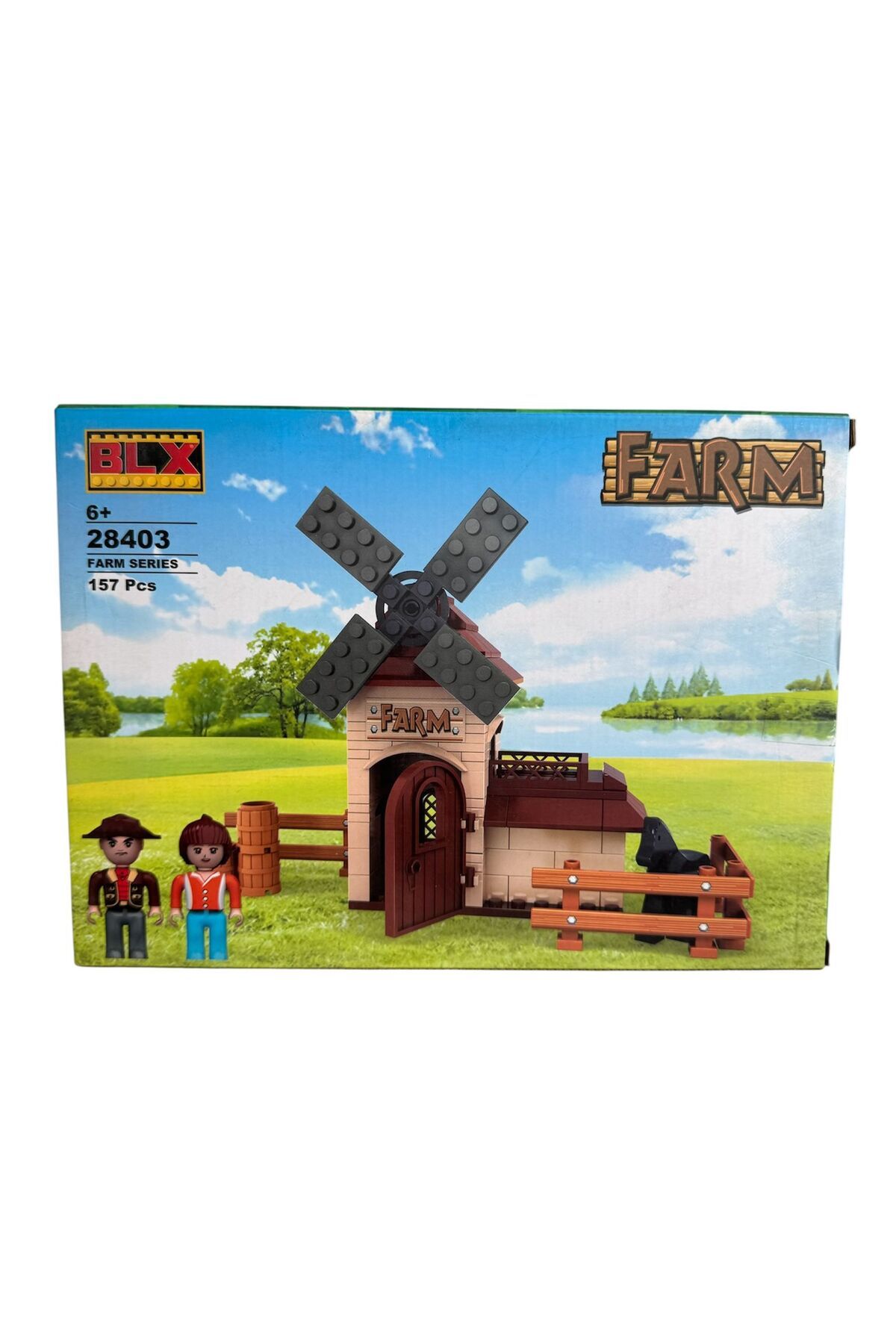 SepetinBurada 28403 Farm Çiftlik Serisi Sunman 157 Parça Lego
