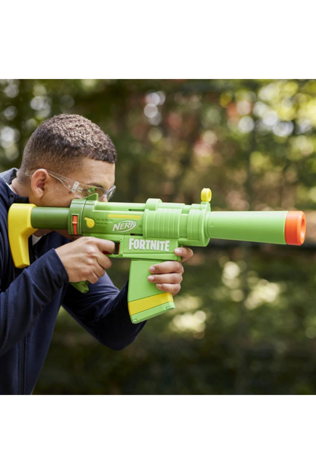 Hasbro-Nerf Blaster, Fortnite SMG Zesty with 10 projectiles 2