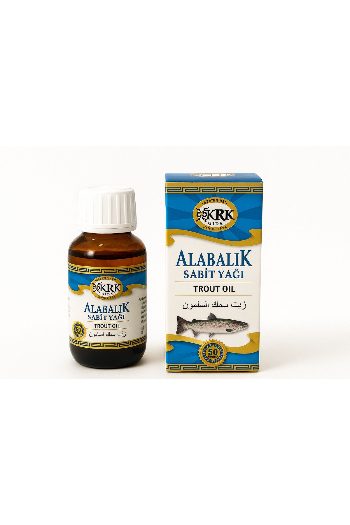 Krk Gıda Alabalık Yağı 50cc