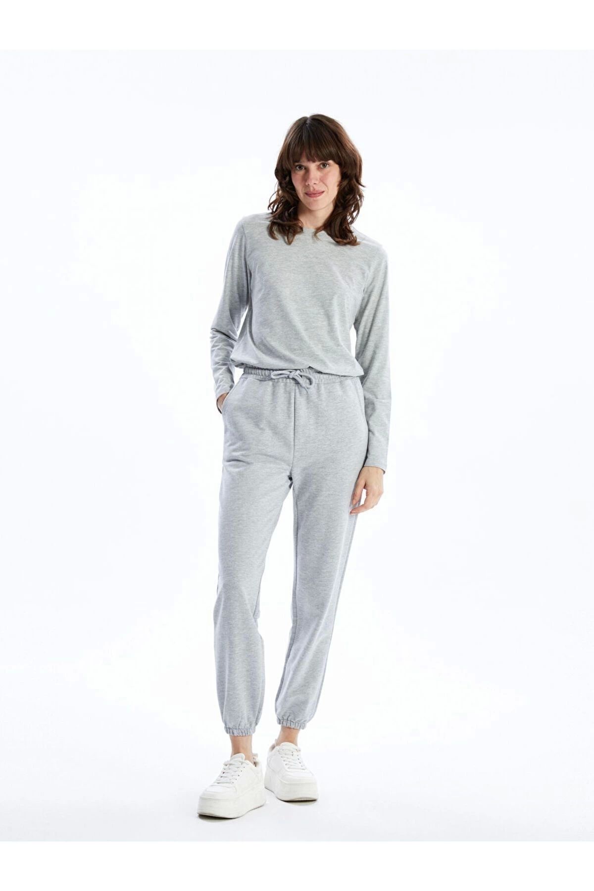 LC Waikiki LCWAIKIKI Kadin Beli Lastikli Duz Jogger Esofman Alti - W49208Z8