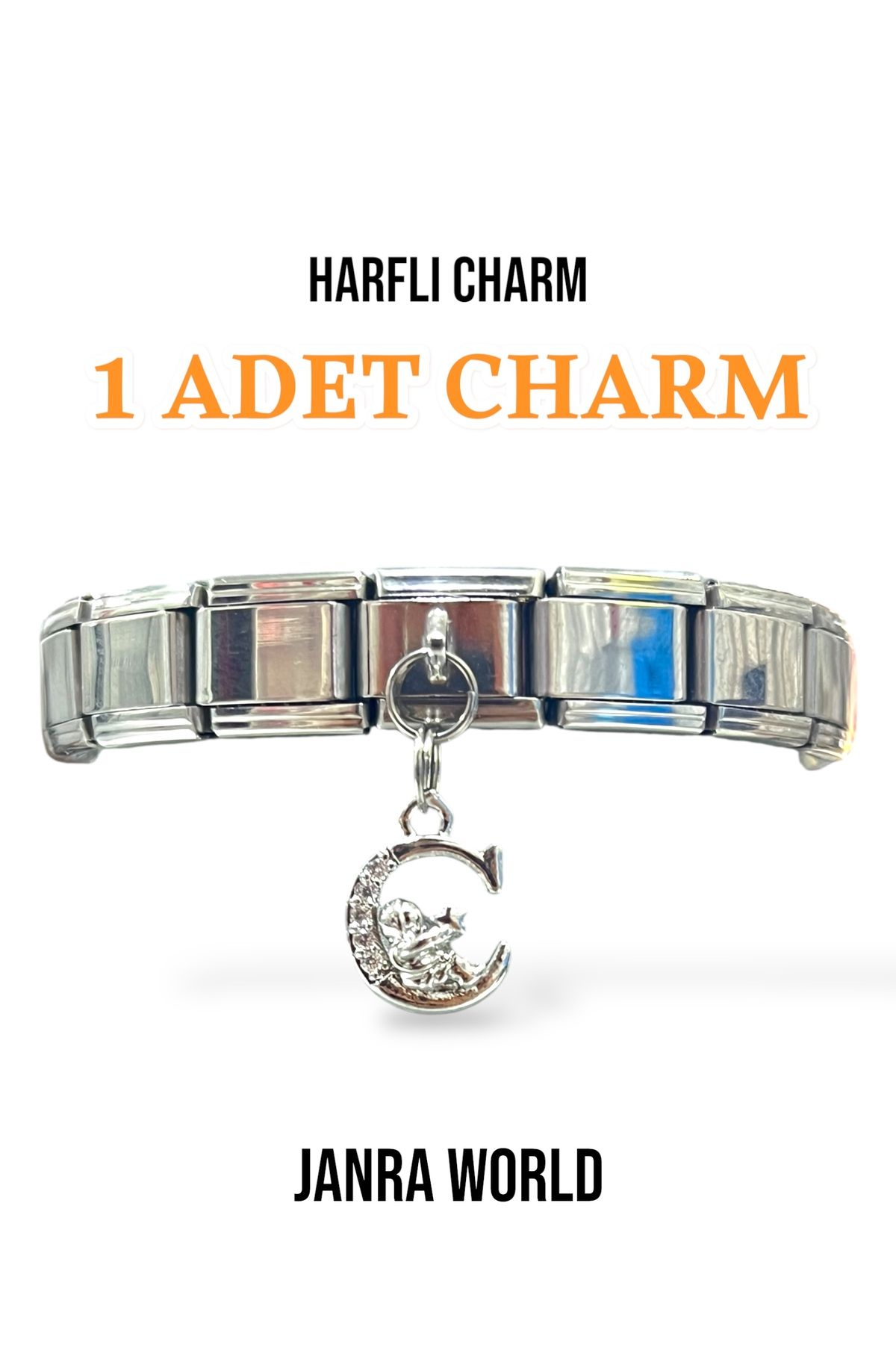 JANRA WORLD Charm Modelleri - İtalyan Charm | Sallantılı & Sallantısız | 0.9 mm Charm Bileklik Uyumlu