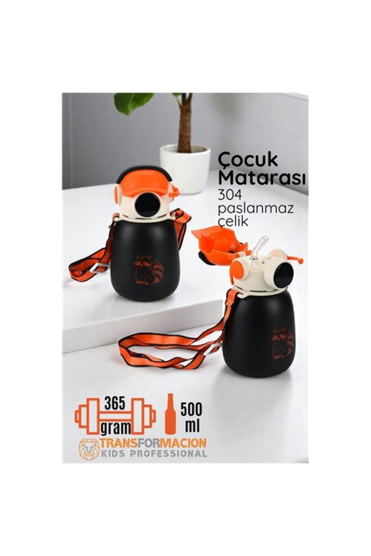 TYYLİ Modacar Inox Çelik Hafif Çocuk Matarası 500 ml KAPASİTELİ