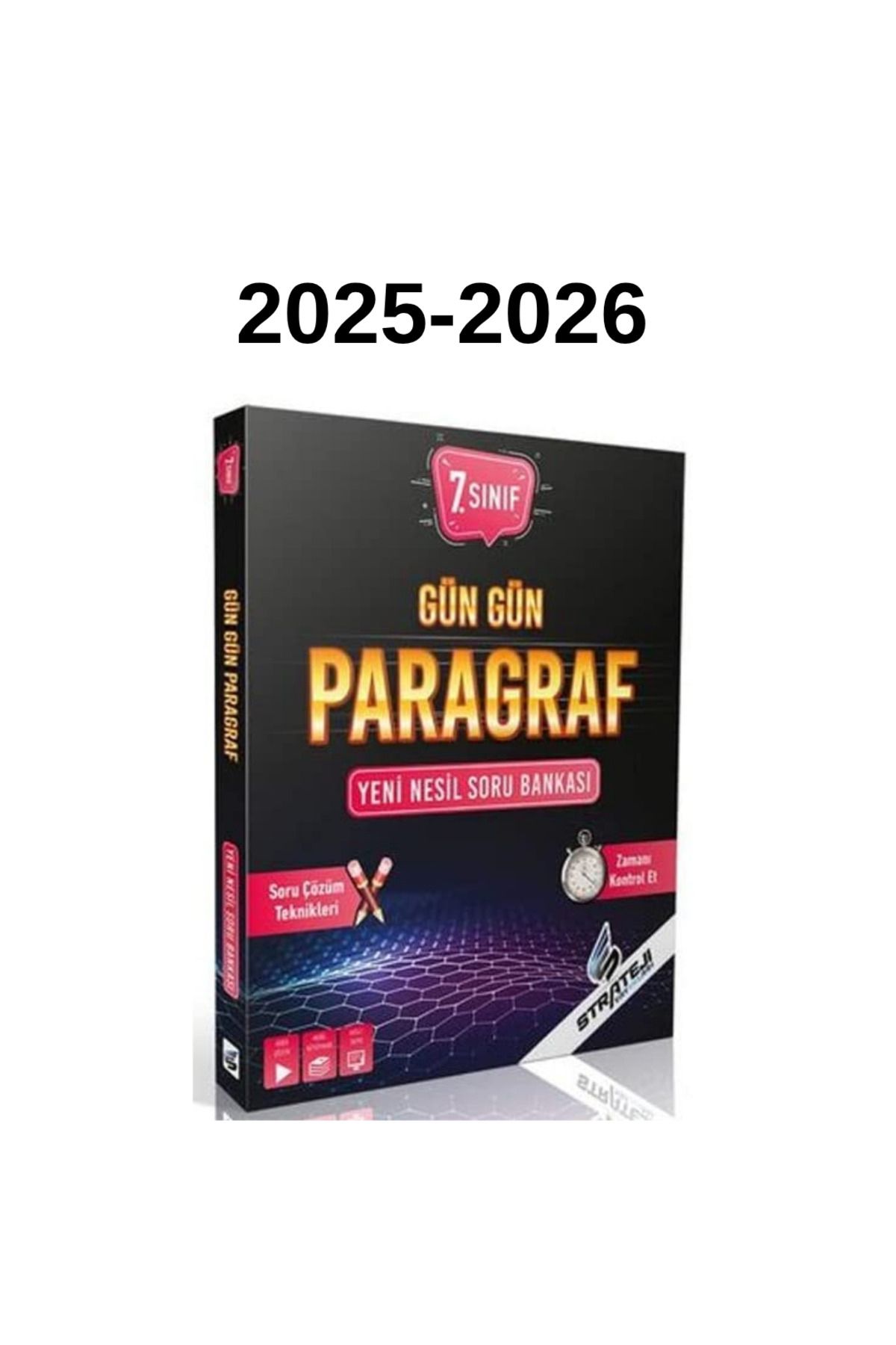 Bilgi Sarmal Yayınları STRATEJİ 7.SINIF GÜN GÜN PARAGRAF SORU BANKASI 2025-2026