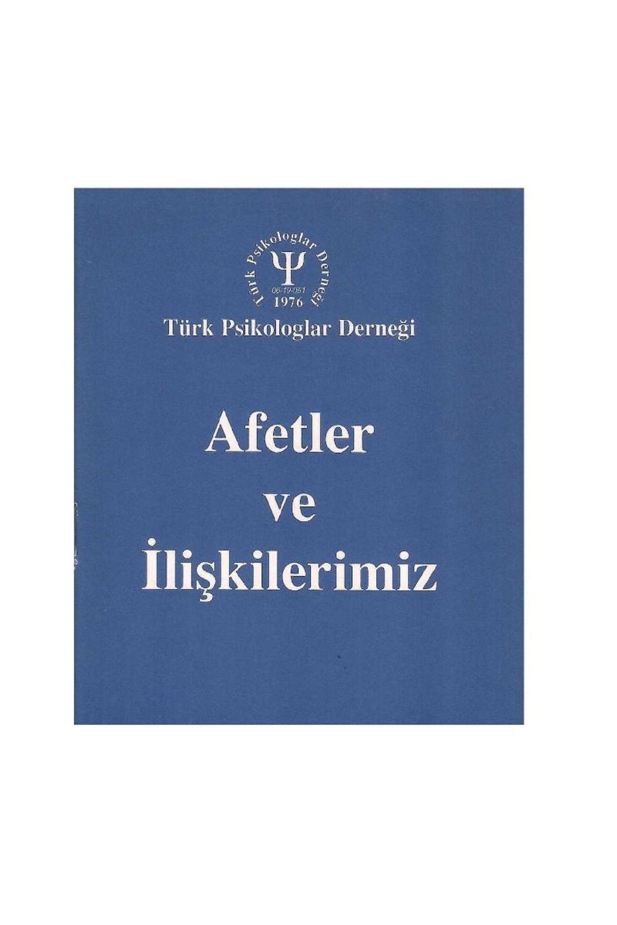 Türk Dil Kurumu Yayınları Afetler ve İlişkilerimiz (Cep Kitapçığı)