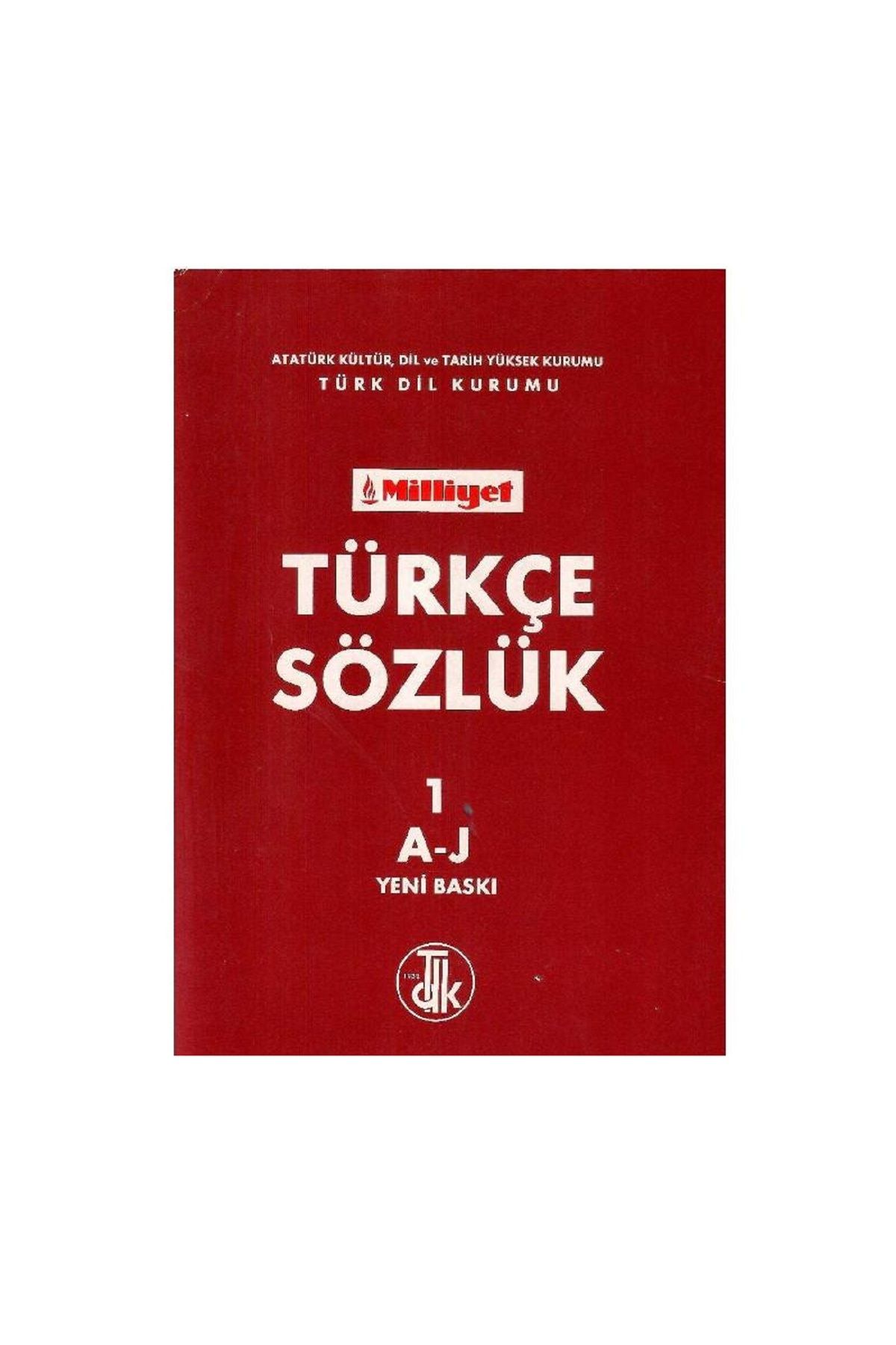 Türk Dil Kurumu Yayınları TDK Türkçe Sözlük 1 ve 2 A-J ve K-Z Alfabetik Takım - Prof. Dr. Hasan Eren ve Üyeler