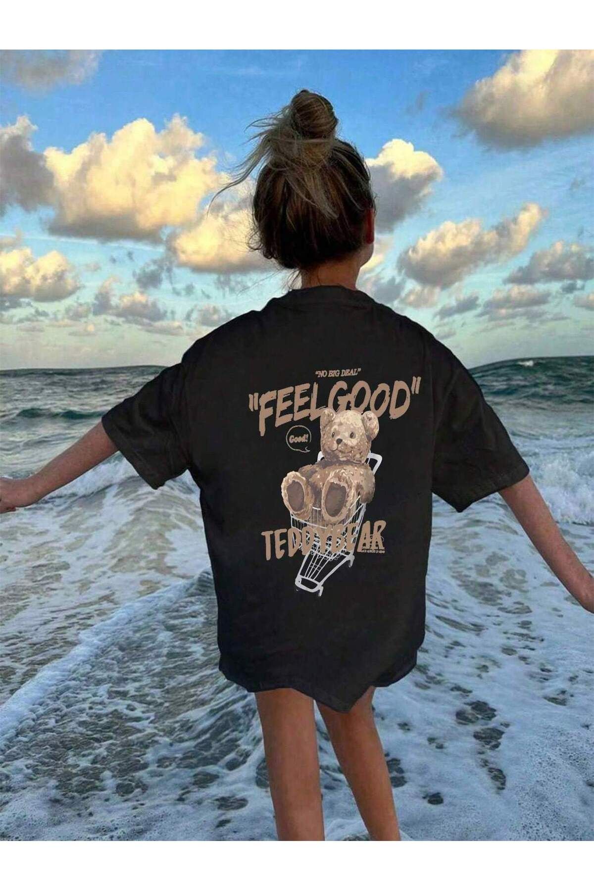 MODANİCA Çocuk Tişört Feel Good Baskılı