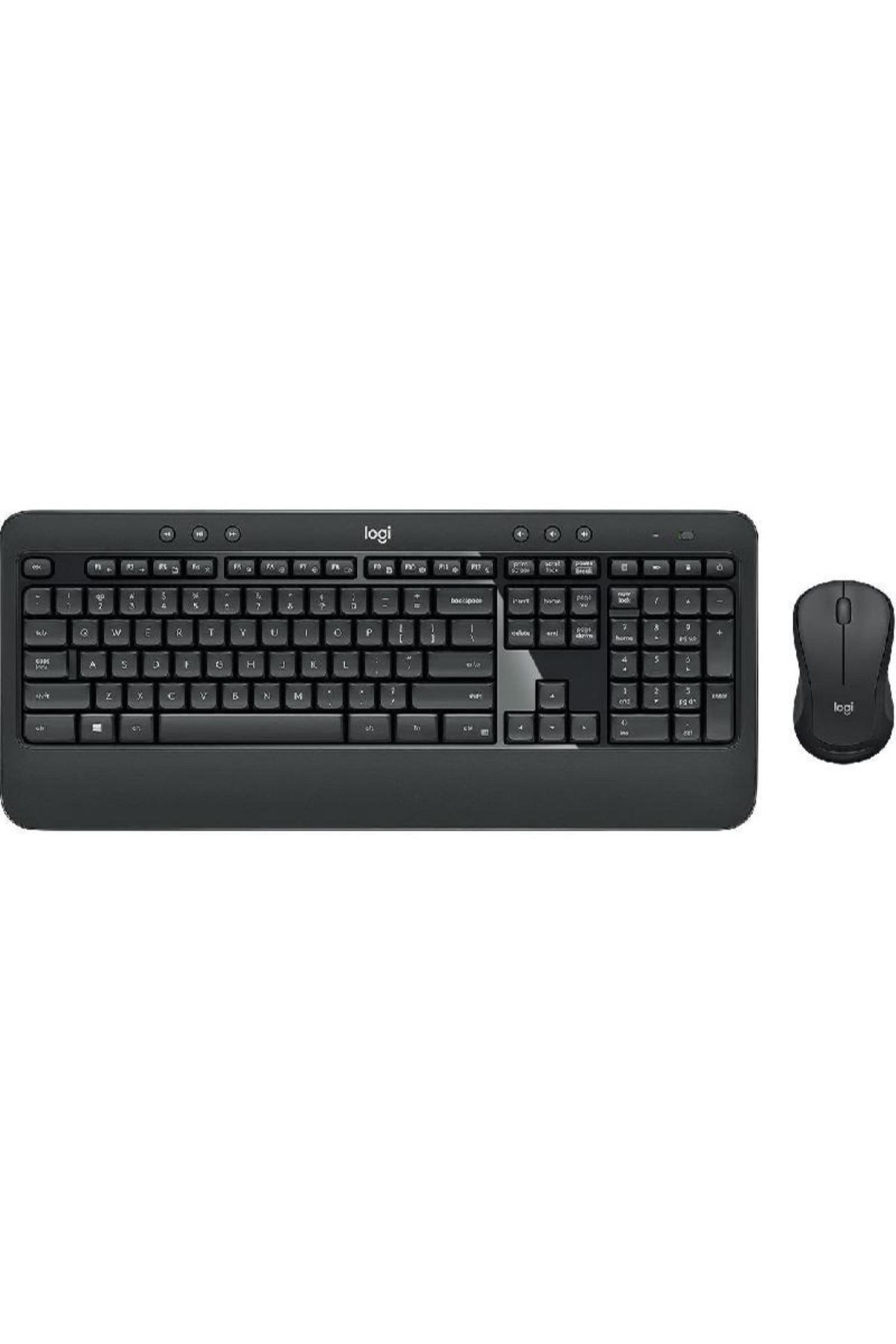 logitech-Advanced "Logi" Desktop (Keyboard and Mouse) Wireless (2.4 GHz RF)for Laptop/Gaming Laptop/Desktop 1