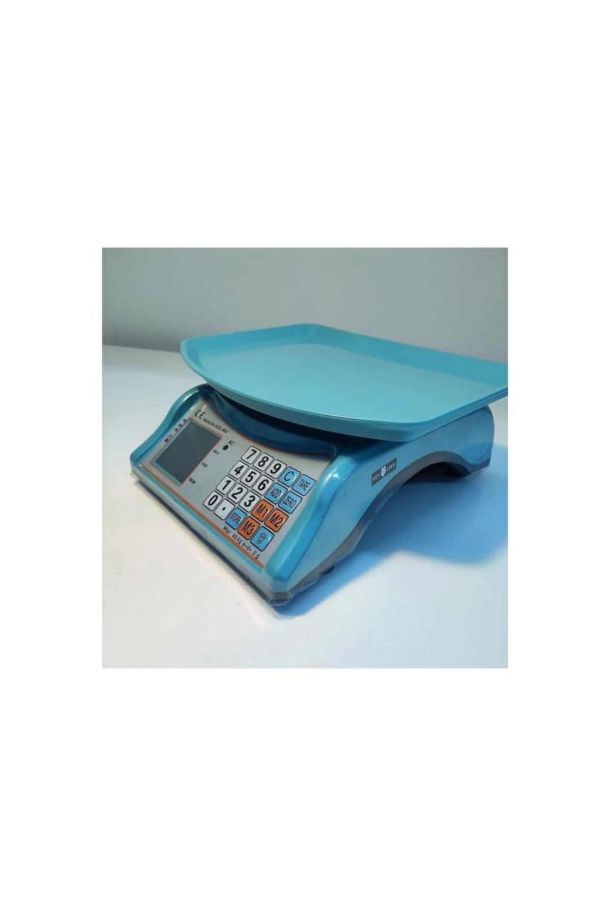 abnturk 30X13X30 Cm Taşınılabilir Şarjlı Diital Göstergeli Çift Taraflı Terazi