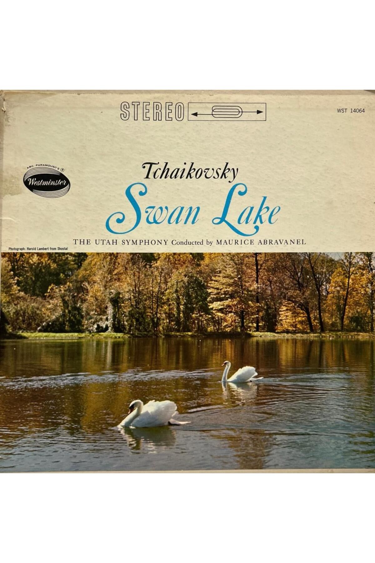 Kadıköy Plak Kulübü Pyotr Ilyich Tchaikovsky ‎– Selections From Swan Lake Kuğu Gölü LP