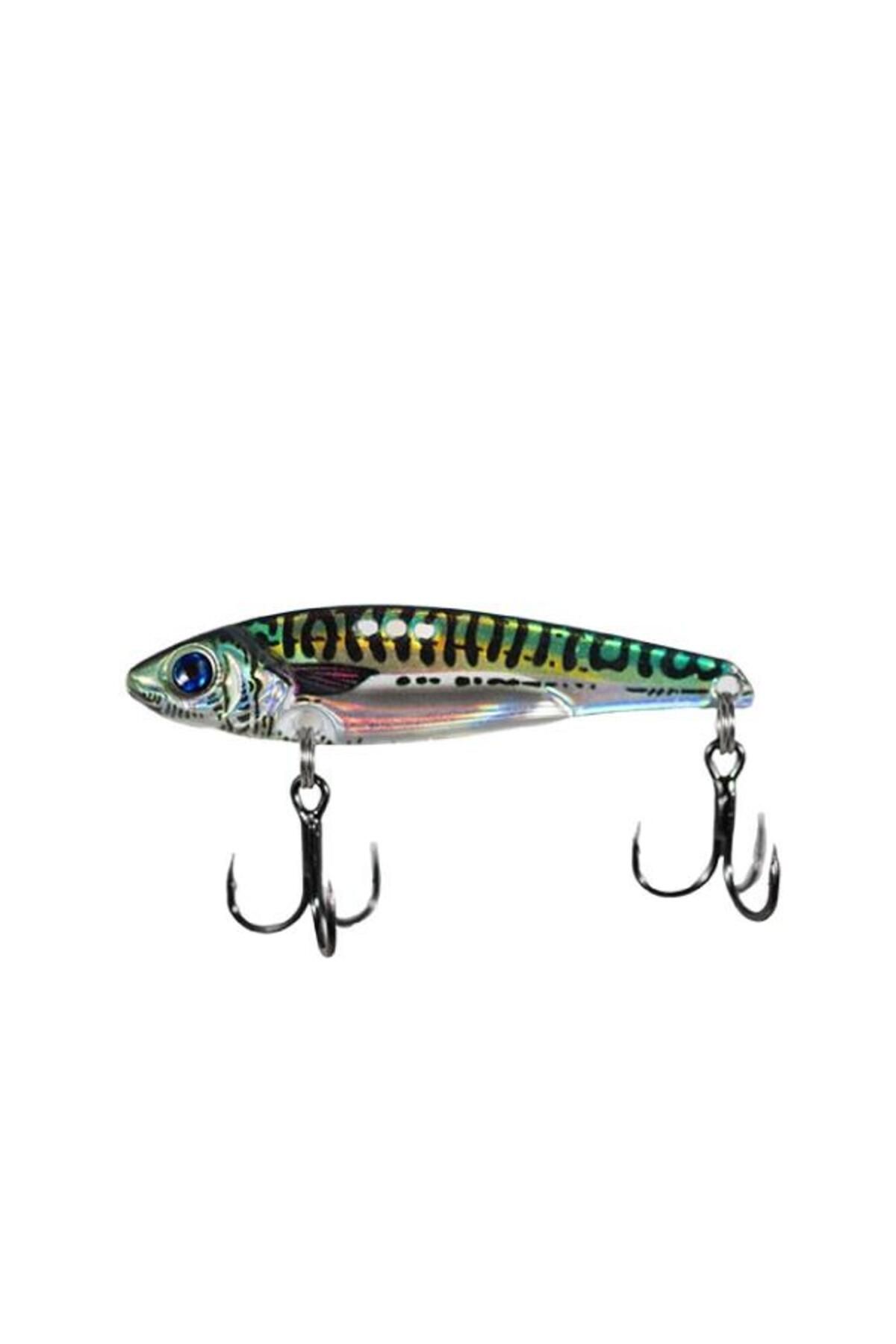 Ryuji 3D Viber 15gr 6.5cm Vibrasyon Jig Yem 3D Mackarel