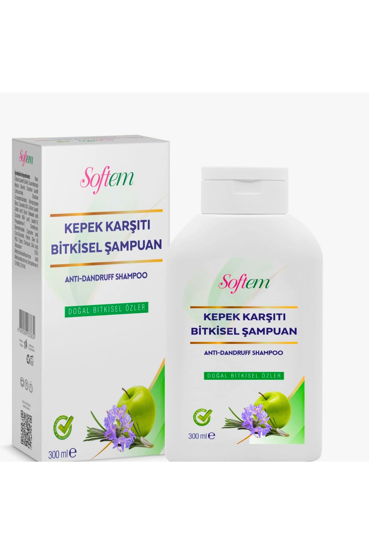 GÜLCE LOKMAN HEKİM AKTAR AKSU VİTAL BİTKİSEL KEPEK ÖNLEYİCİ ŞAMPUAN 300 ml