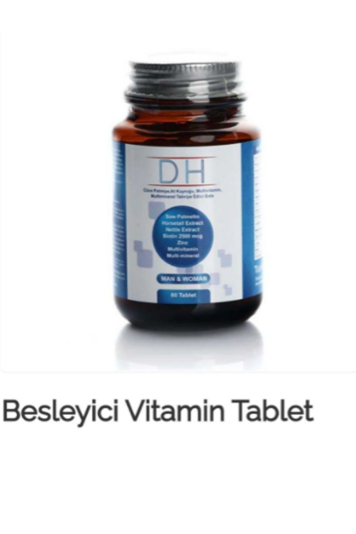 DOCTOR HAİR Doctor Hair Saç Ekimi Öncesi & Sonrası Vitamini 500 Mg 60 Adet